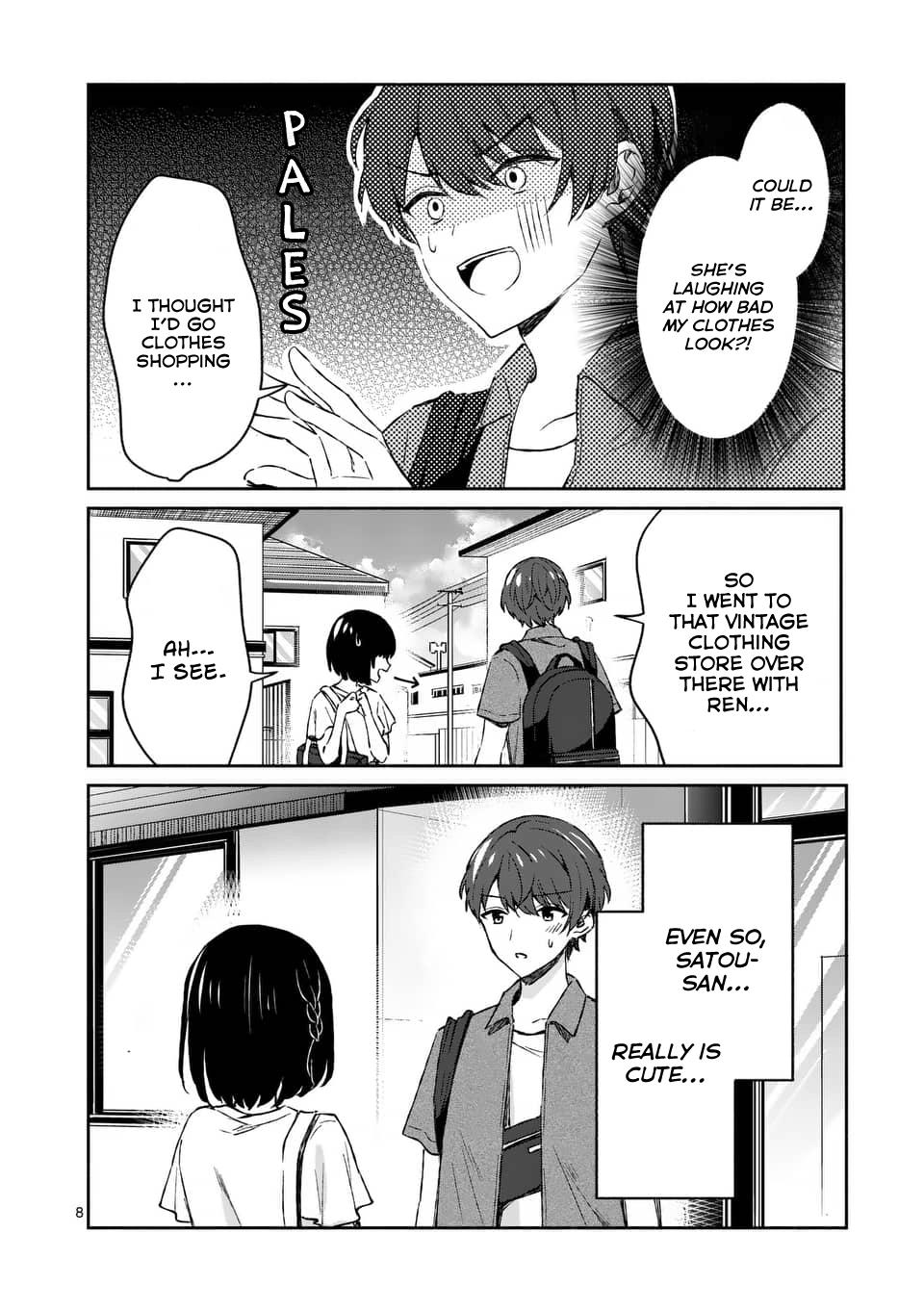 Shiotaiou no Sato-san ga Ore ni dake Amai Chapter 10 - Page 8