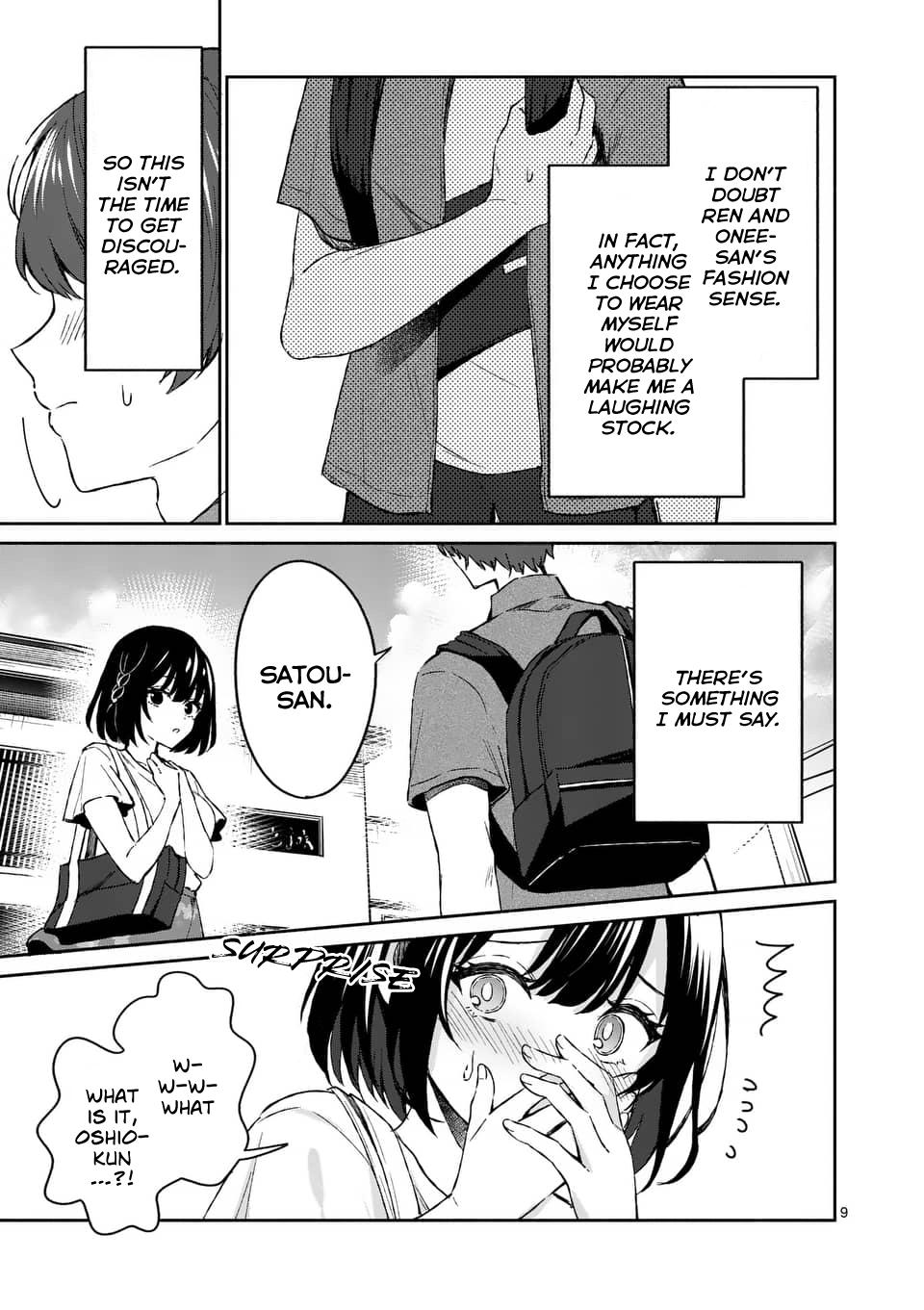 Shiotaiou no Sato-san ga Ore ni dake Amai Chapter 10 - Page 9