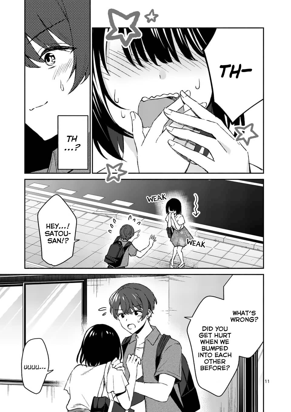 Shiotaiou no Sato-san ga Ore ni dake Amai Chapter 10 - Page 11