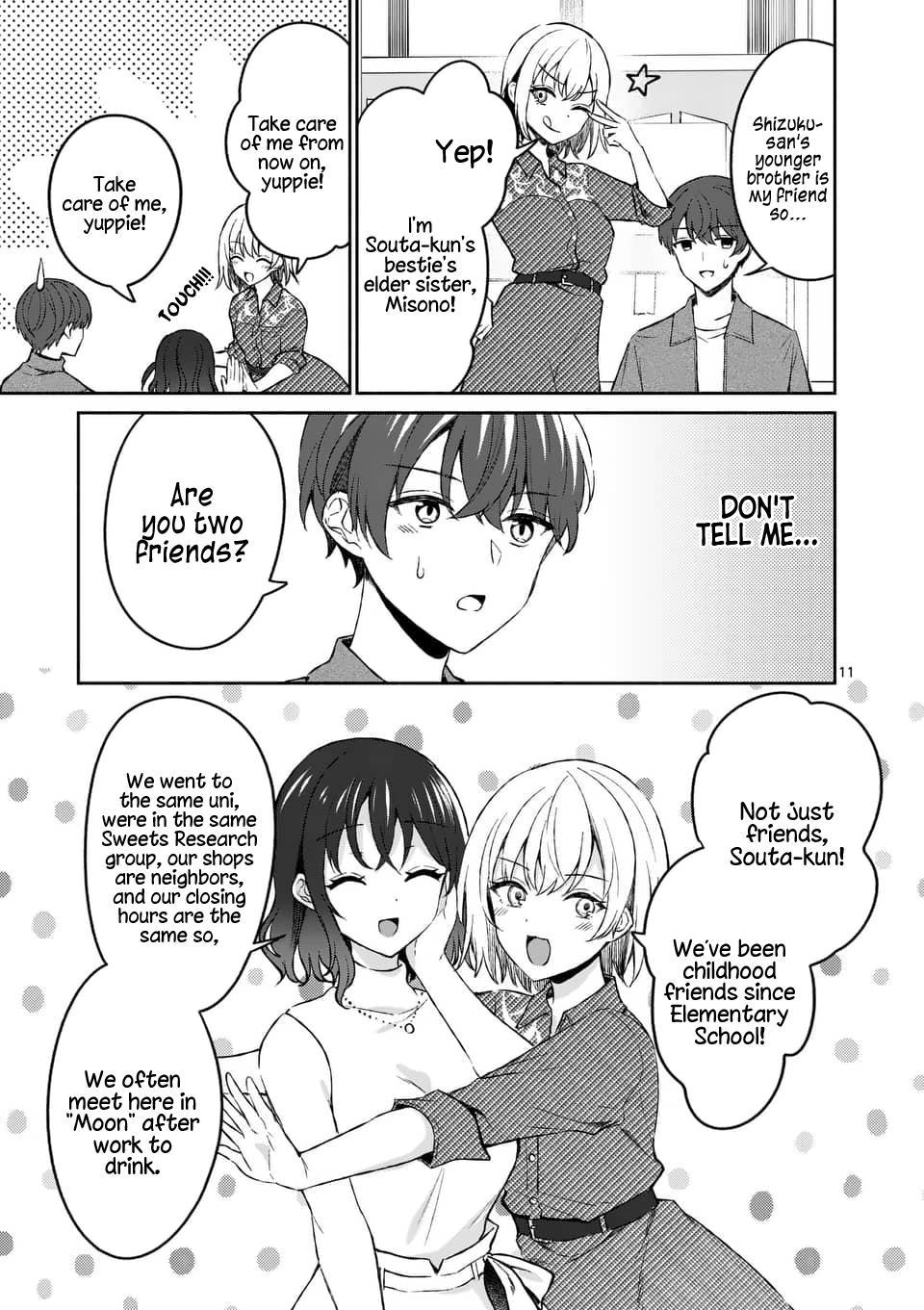 Shiotaiou no Sato-san ga Ore ni dake Amai Chapter 12 - Page 11