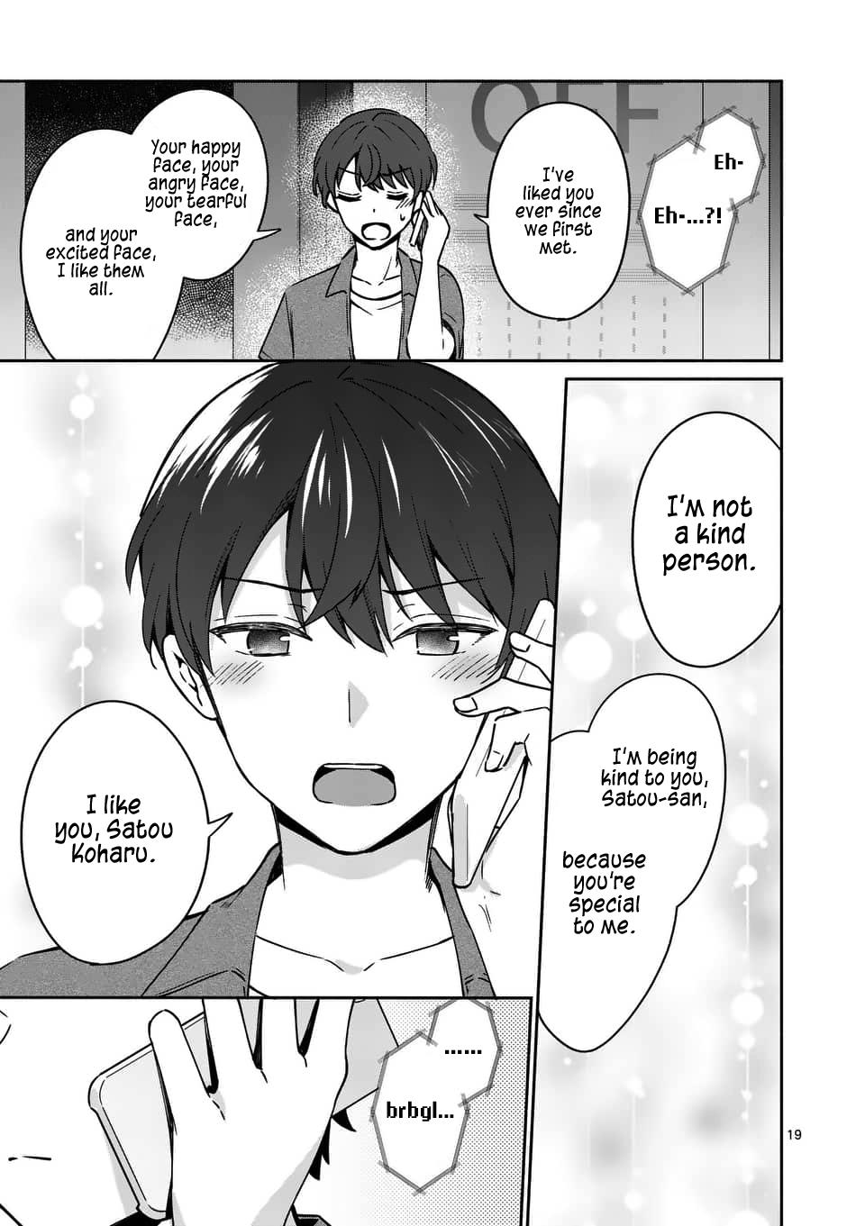 Shiotaiou no Sato-san ga Ore ni dake Amai Chapter 14 - Page 19