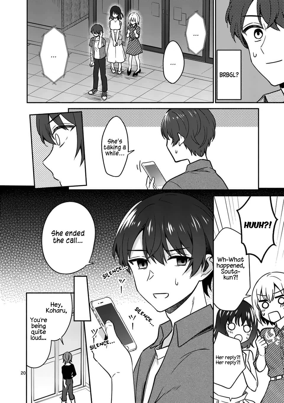 Shiotaiou no Sato-san ga Ore ni dake Amai Chapter 14 - Page 20