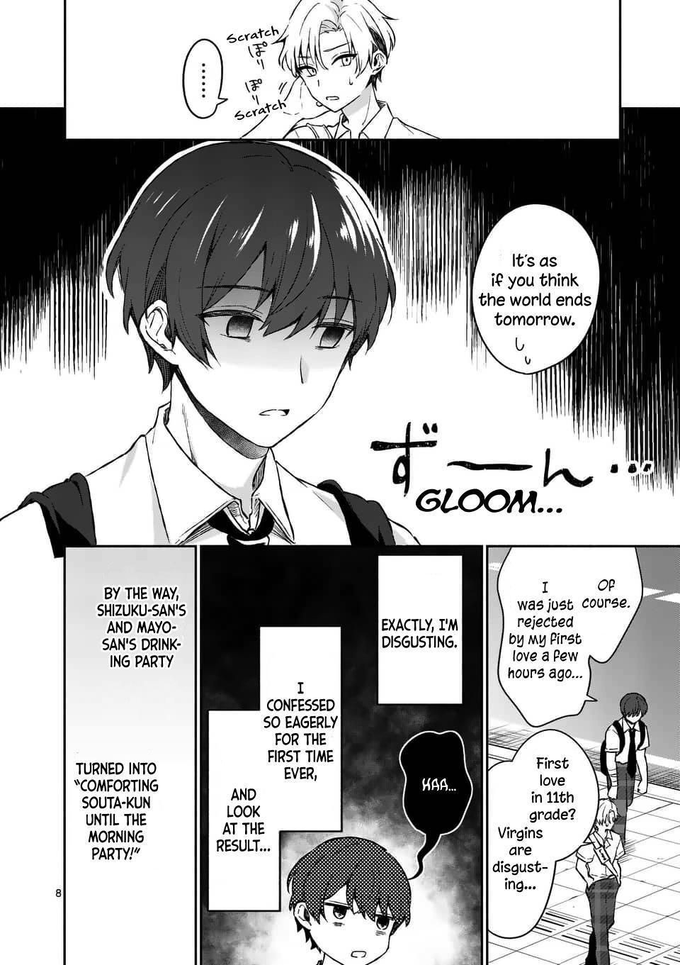 Shiotaiou no Sato-san ga Ore ni dake Amai Chapter 15 - Page 8