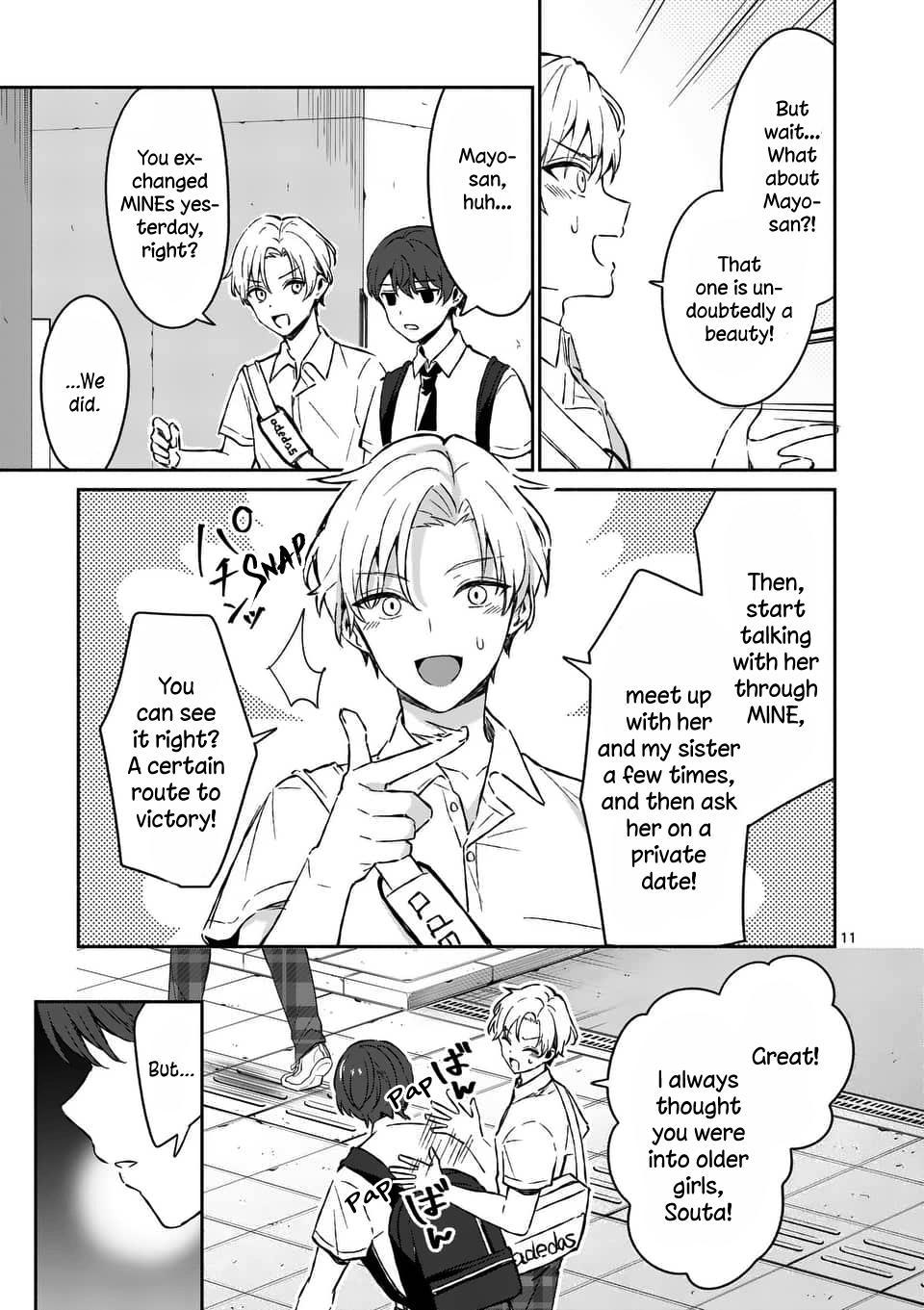 Shiotaiou no Sato-san ga Ore ni dake Amai Chapter 15 - Page 11