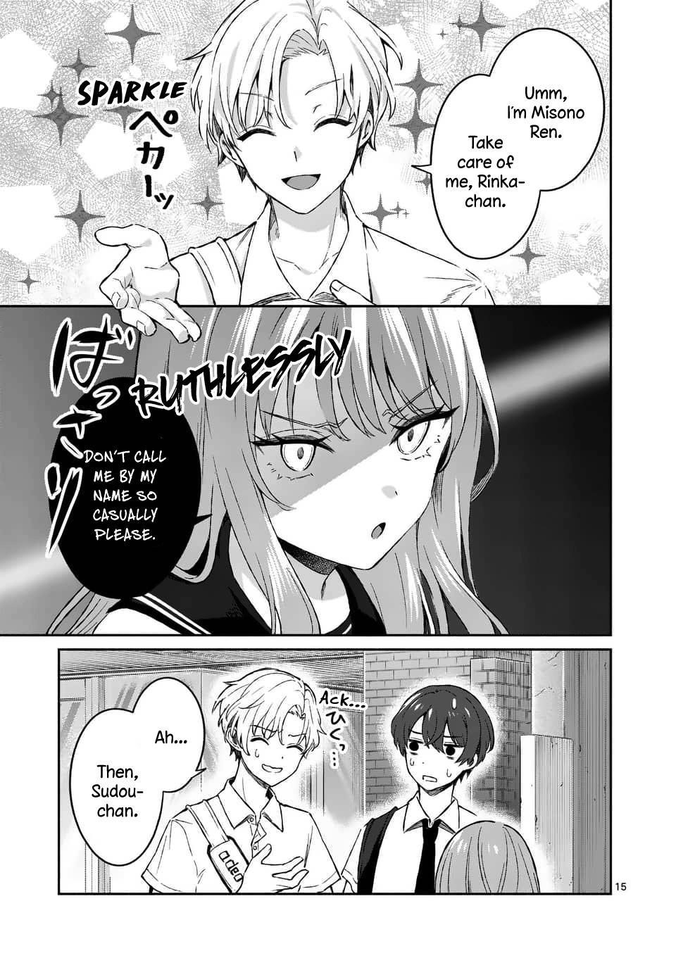 Shiotaiou no Sato-san ga Ore ni dake Amai Chapter 15 - Page 15