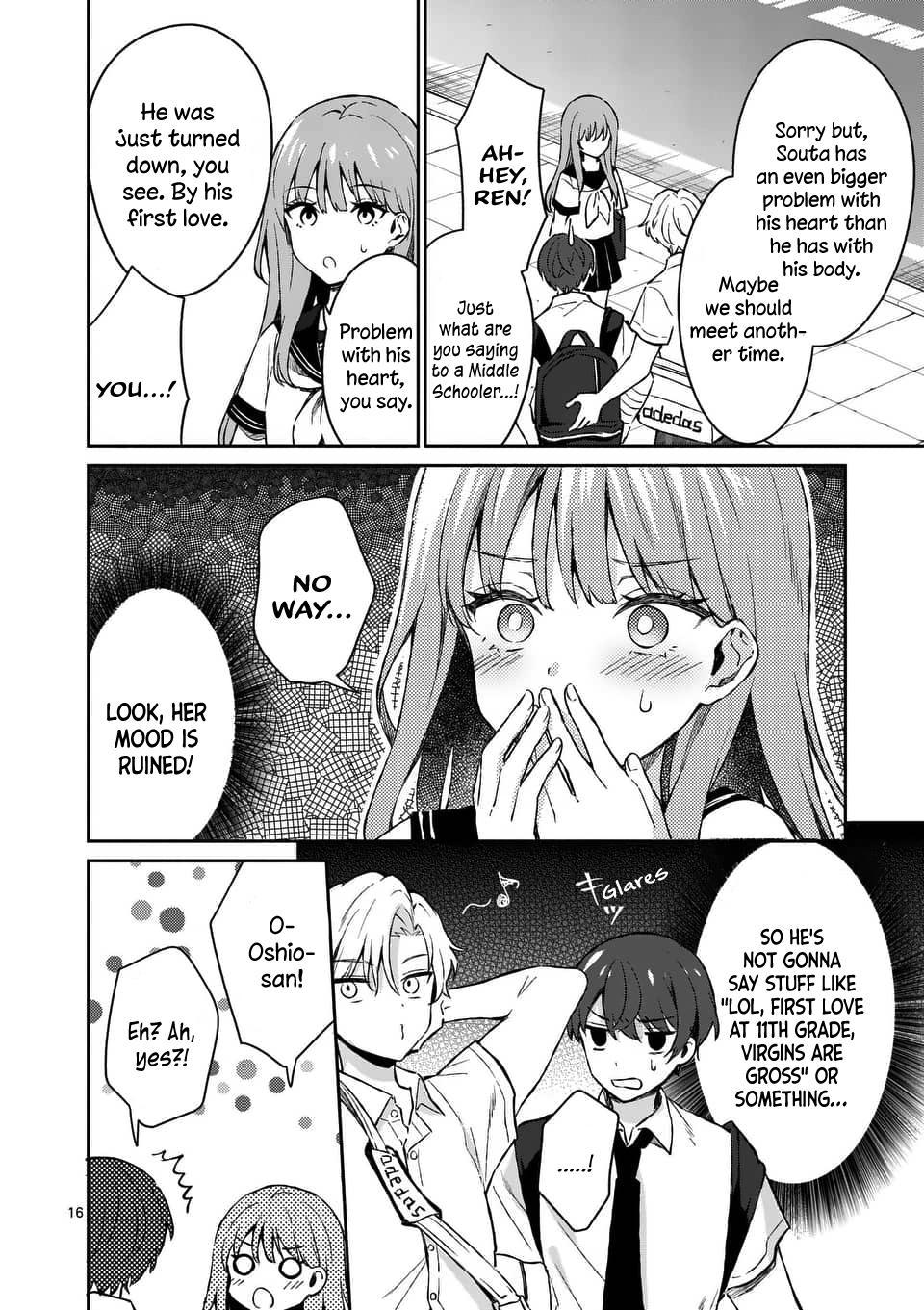 Shiotaiou no Sato-san ga Ore ni dake Amai Chapter 15 - Page 16