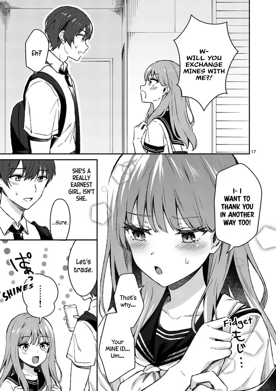 Shiotaiou no Sato-san ga Ore ni dake Amai Chapter 15 - Page 17