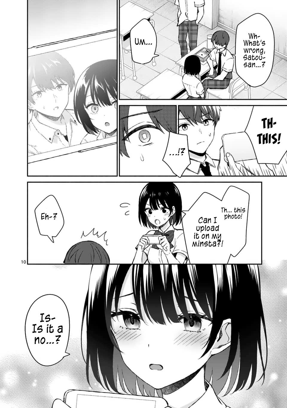 Shiotaiou no Sato-san ga Ore ni dake Amai Chapter 16 - Page 10