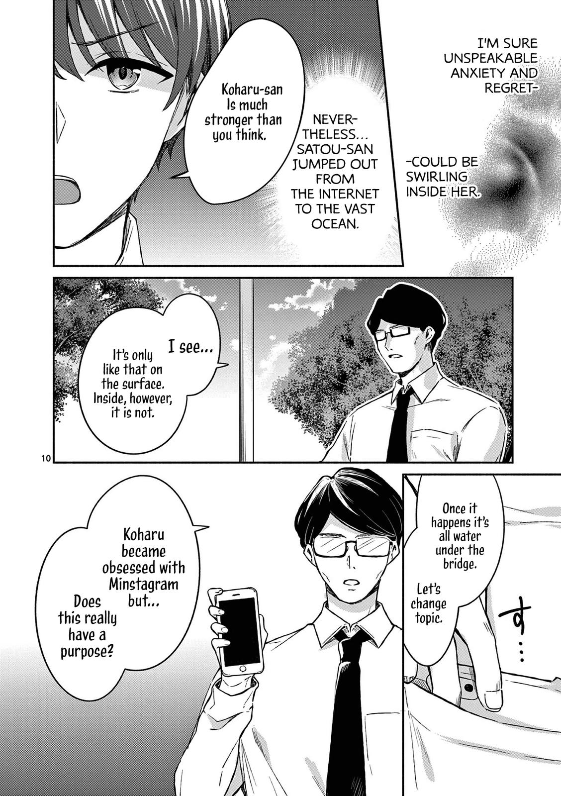 Shiotaiou no Sato-san ga Ore ni dake Amai Chapter 18 - Page 10