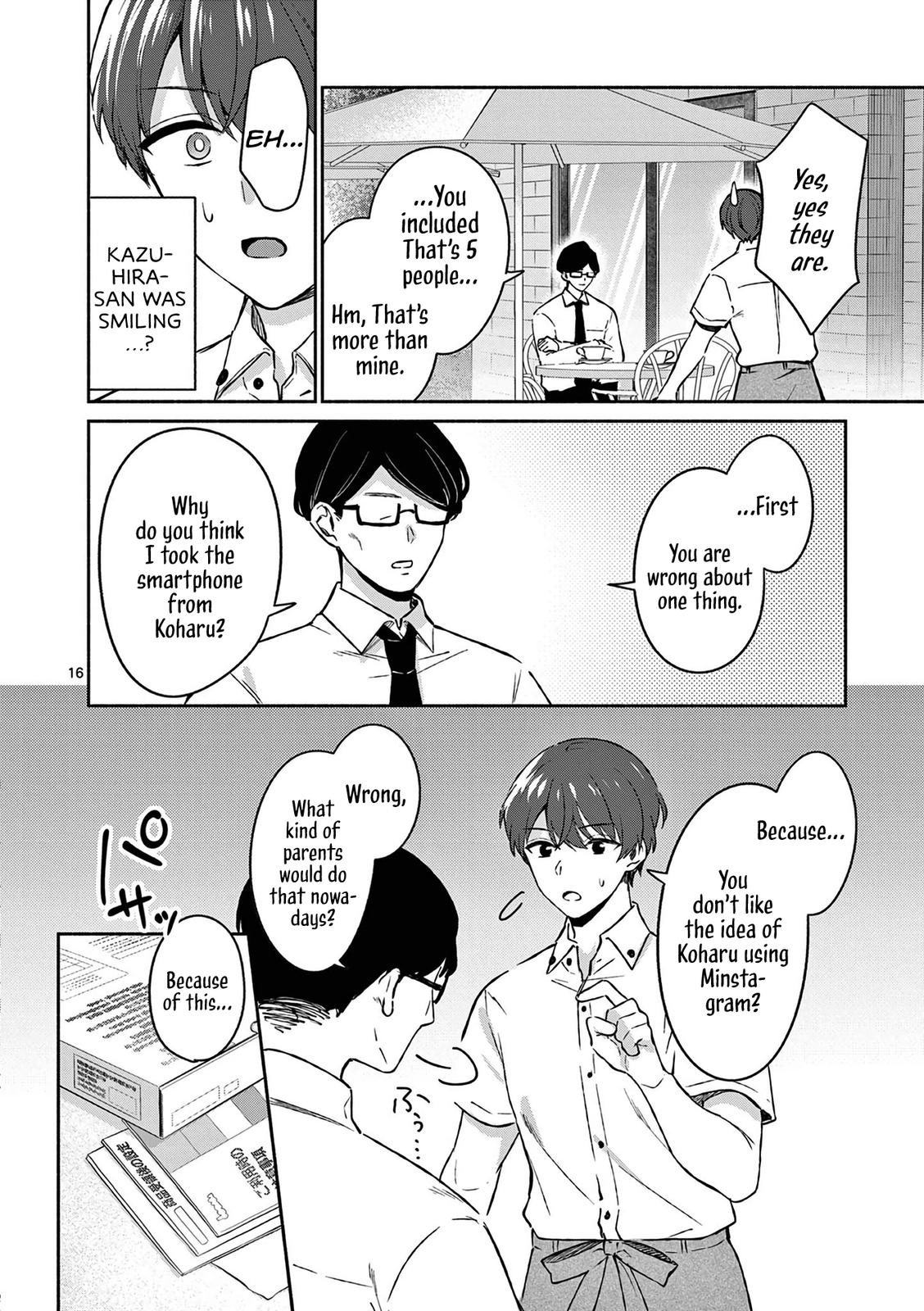 Shiotaiou no Sato-san ga Ore ni dake Amai Chapter 18 - Page 16