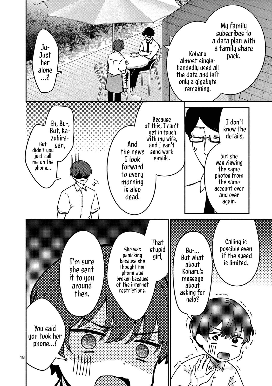 Shiotaiou no Sato-san ga Ore ni dake Amai Chapter 18 - Page 18