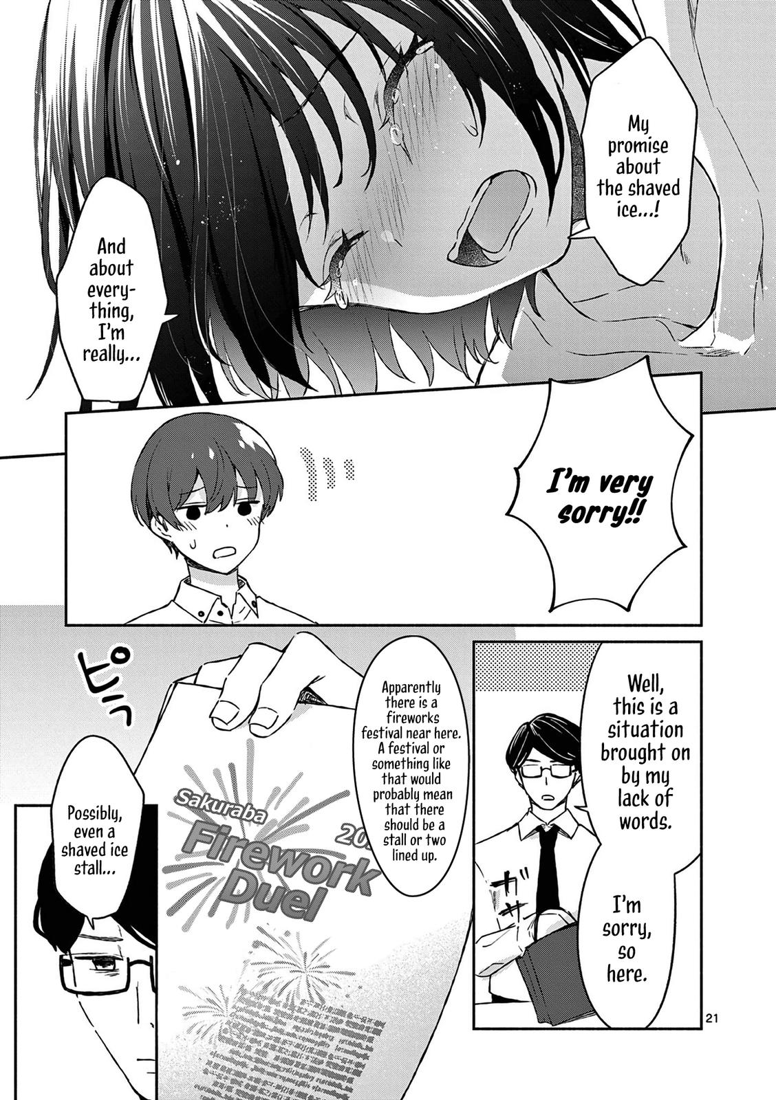 Shiotaiou no Sato-san ga Ore ni dake Amai Chapter 18 - Page 21