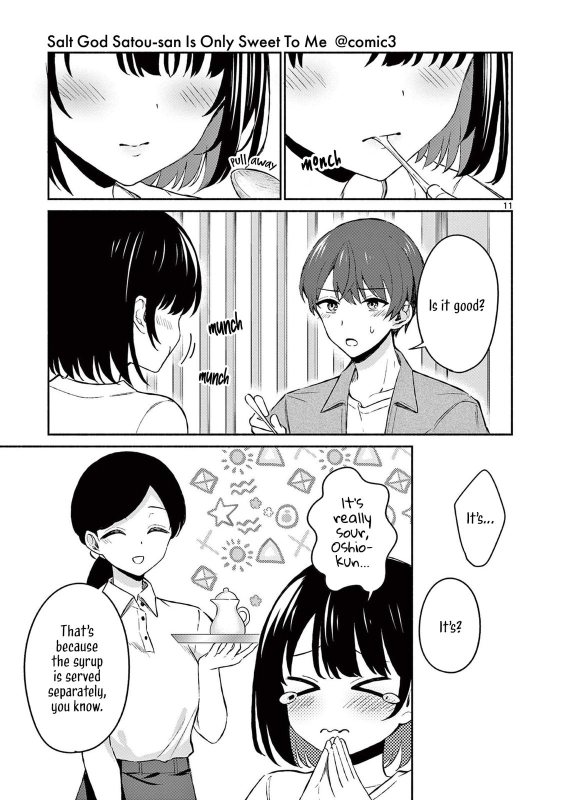 Shiotaiou no Sato-san ga Ore ni dake Amai Chapter 20 - Page 11