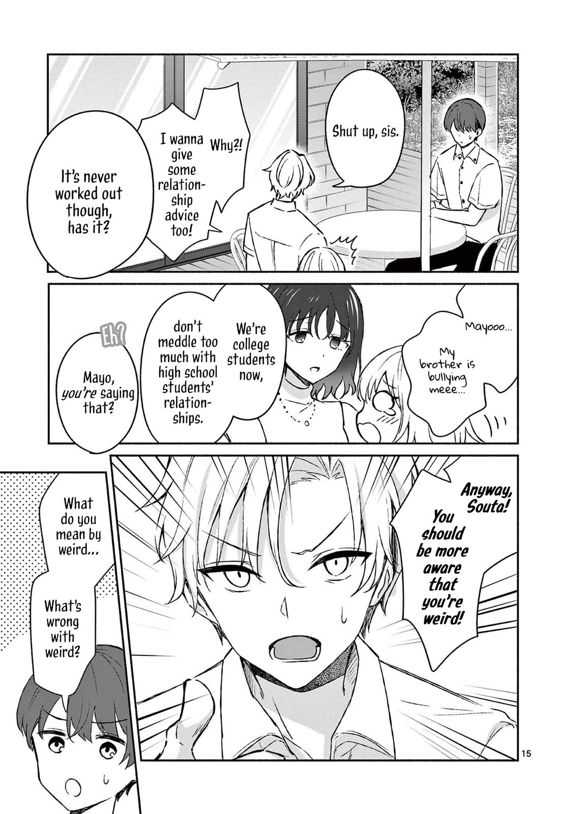 Shiotaiou no Sato-san ga Ore ni dake Amai Chapter 20 - Page 15