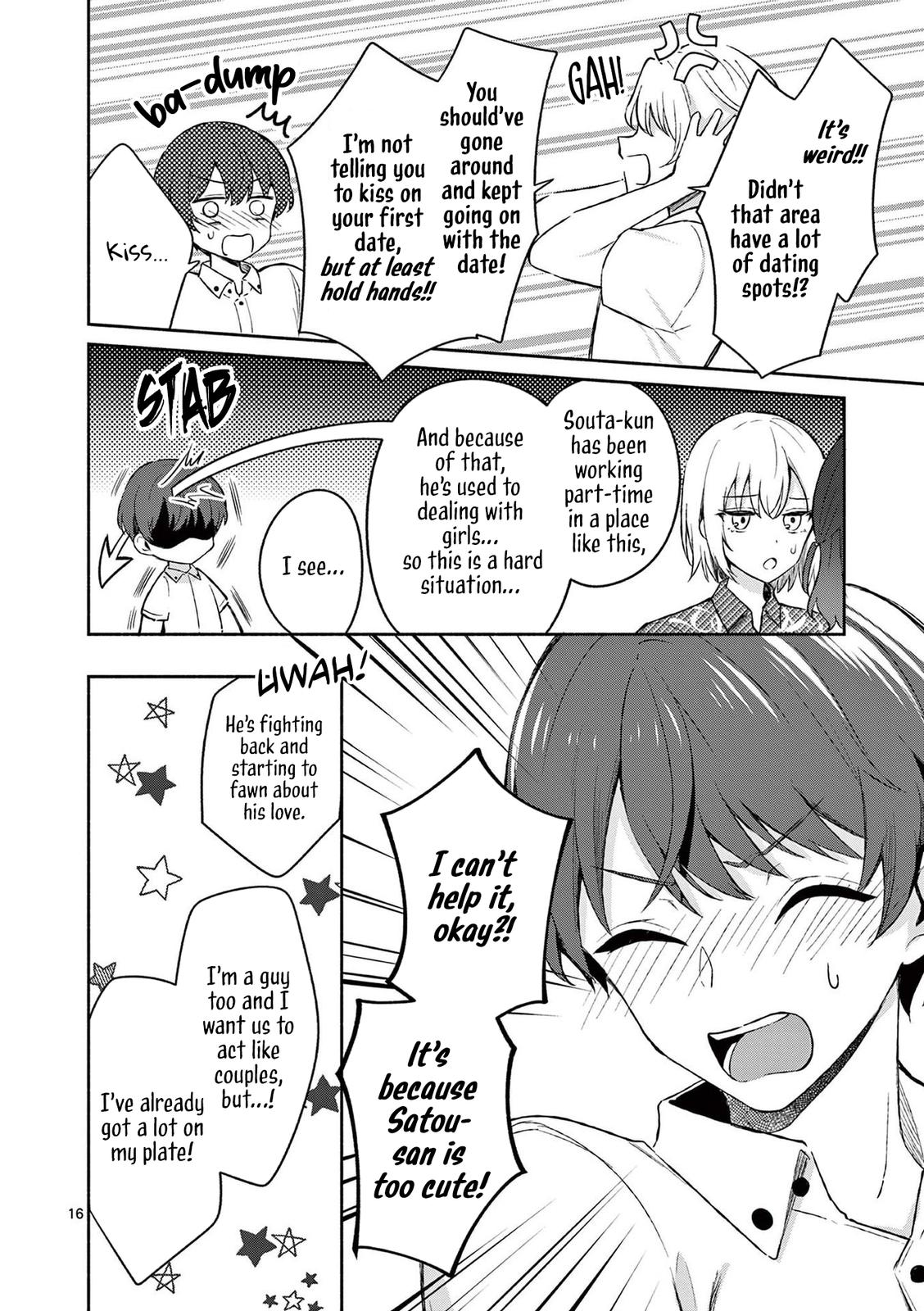 Shiotaiou no Sato-san ga Ore ni dake Amai Chapter 20 - Page 16