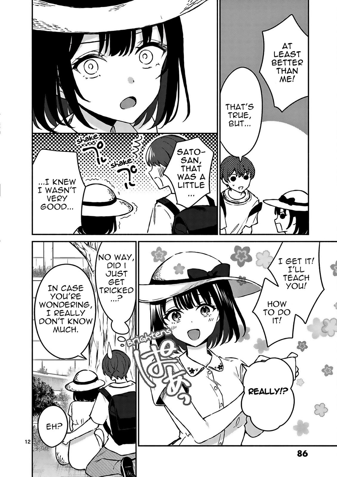 Shiotaiou no Sato-san ga Ore ni dake Amai Chapter 24 - Page 13