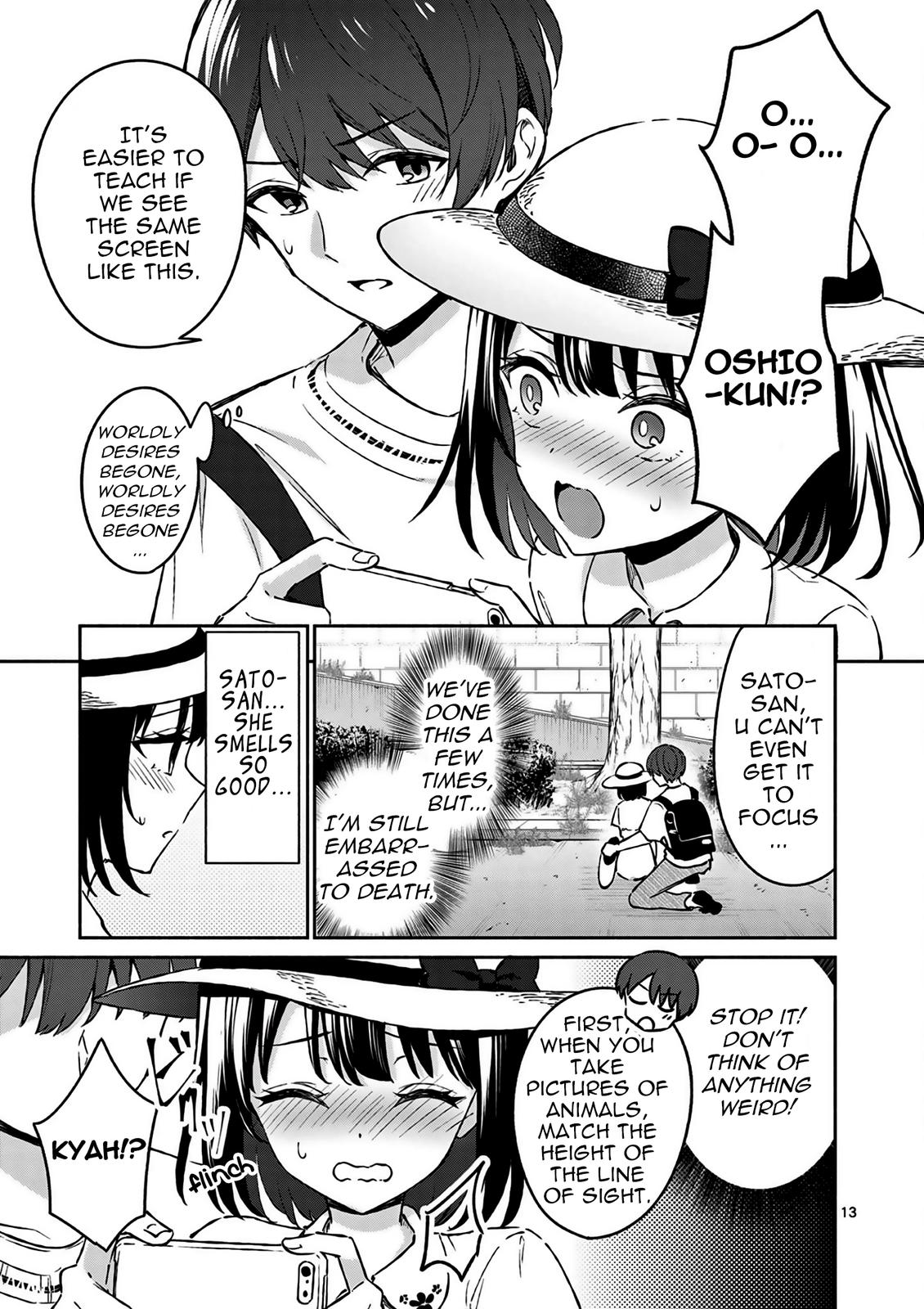 Shiotaiou no Sato-san ga Ore ni dake Amai Chapter 24 - Page 14