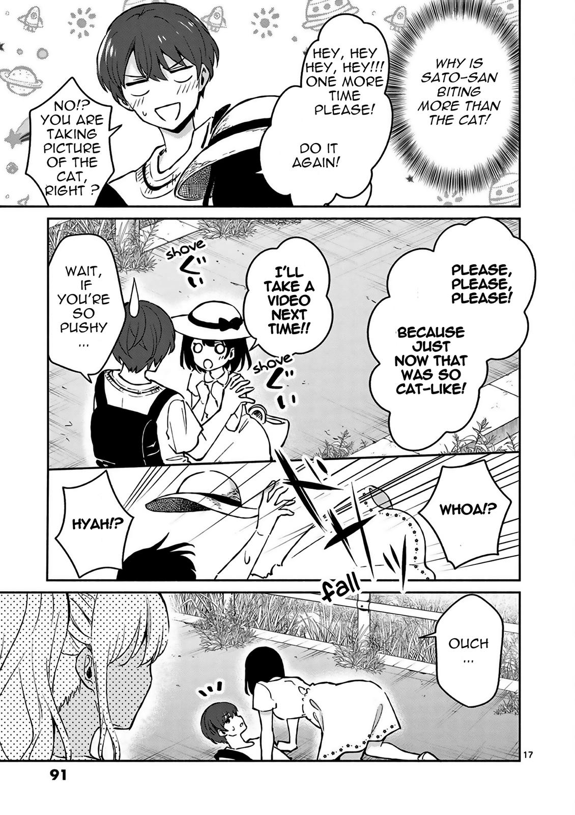 Shiotaiou no Sato-san ga Ore ni dake Amai Chapter 24 - Page 18