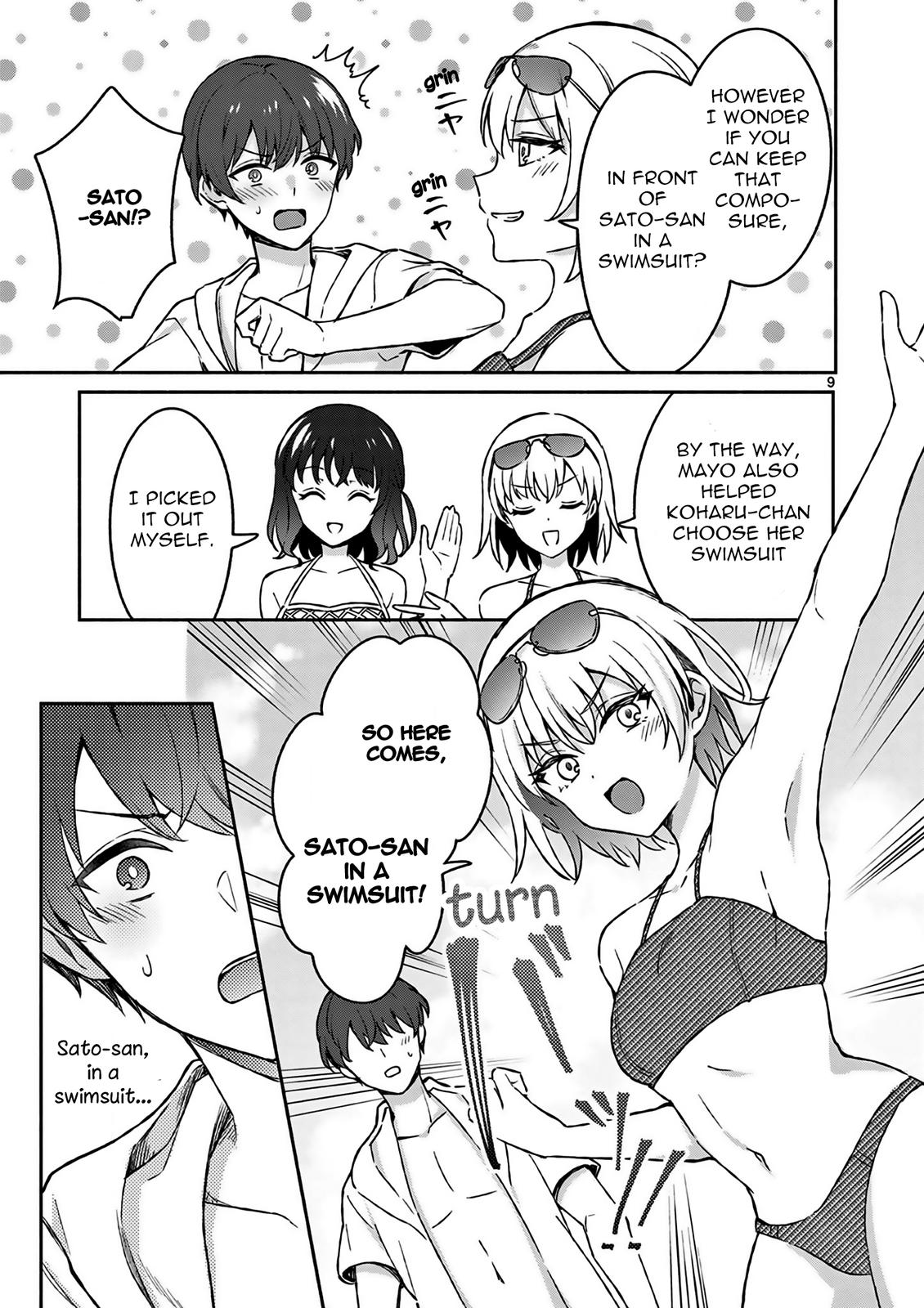 Shiotaiou no Sato-san ga Ore ni dake Amai Chapter 28 - Page 10