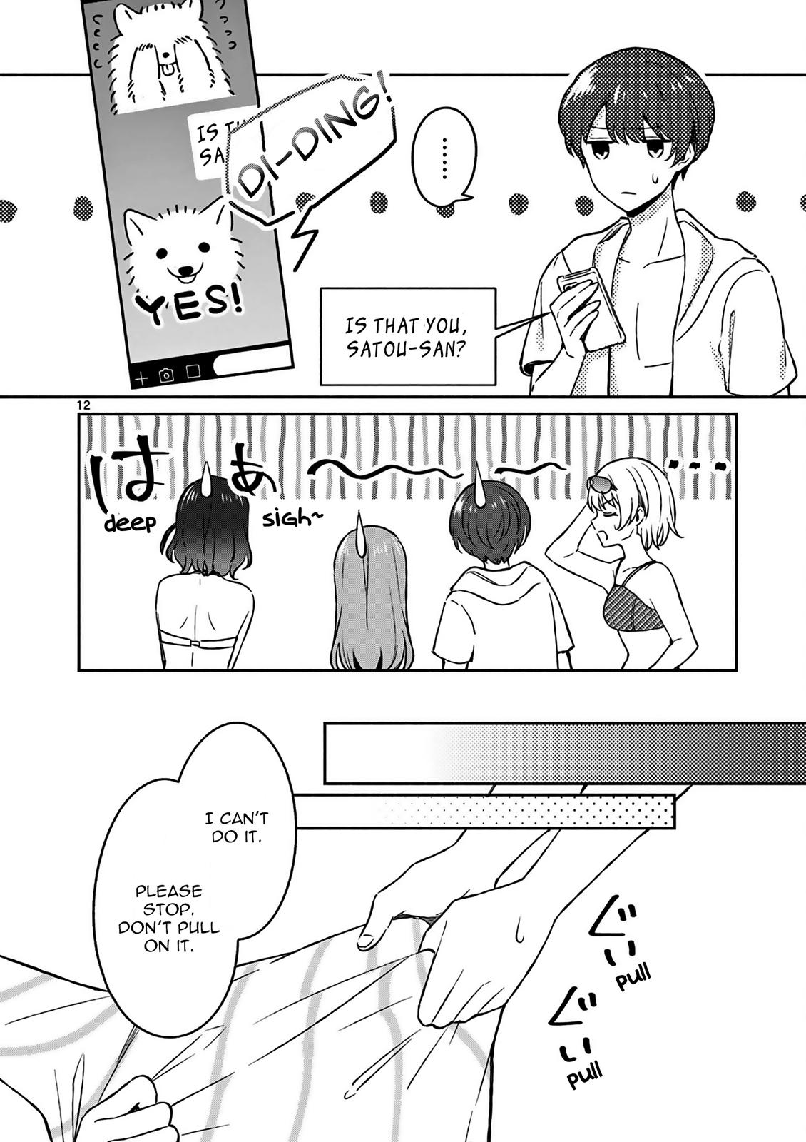 Shiotaiou no Sato-san ga Ore ni dake Amai Chapter 28 - Page 13