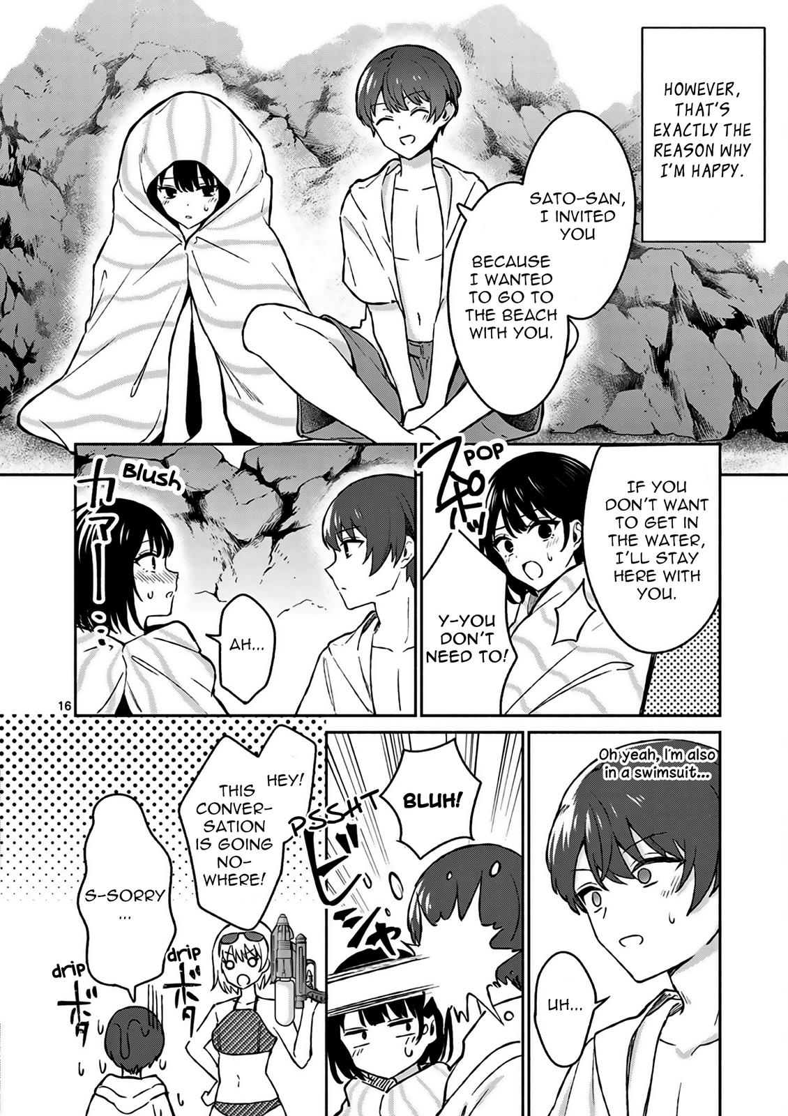 Shiotaiou no Sato-san ga Ore ni dake Amai Chapter 28 - Page 17