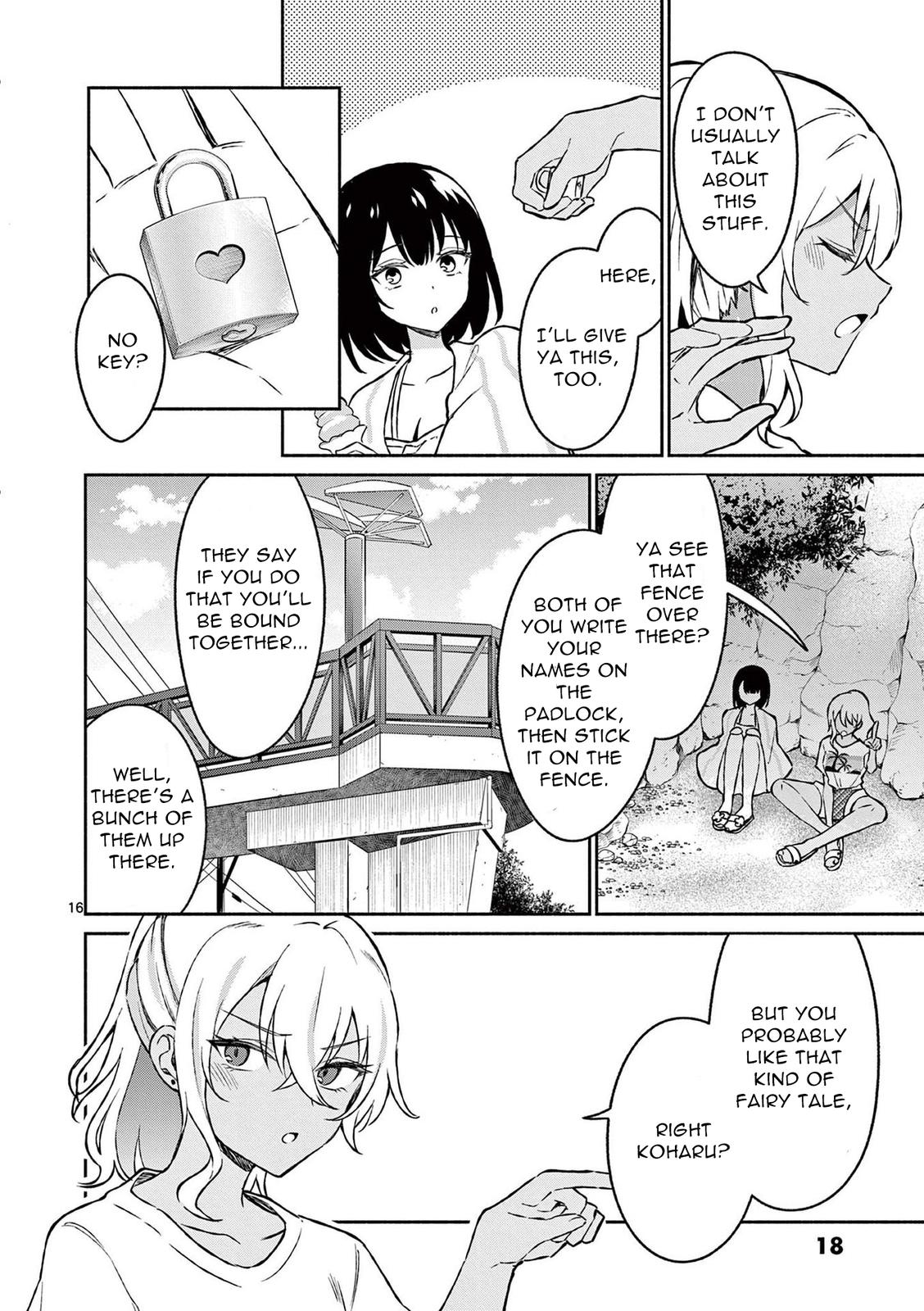 Shiotaiou no Sato-san ga Ore ni dake Amai Chapter 30 - Page 17