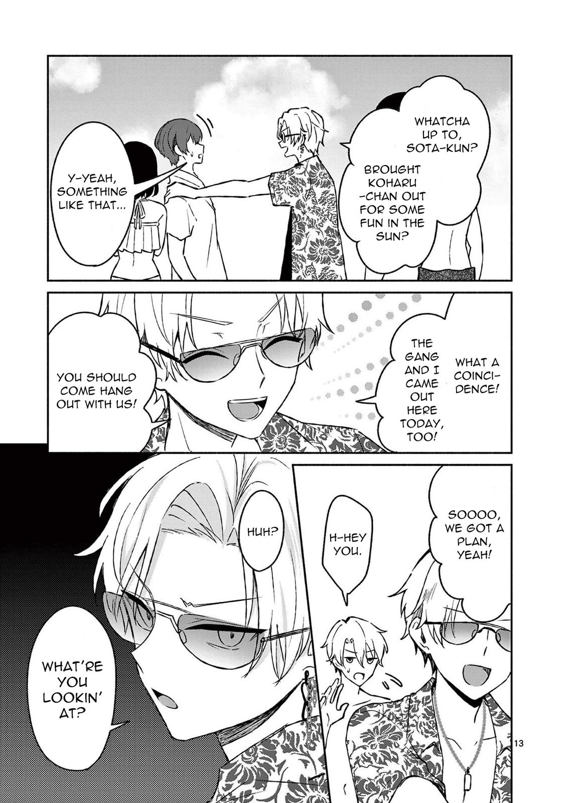 Shiotaiou no Sato-san ga Ore ni dake Amai Chapter 31 - Page 13