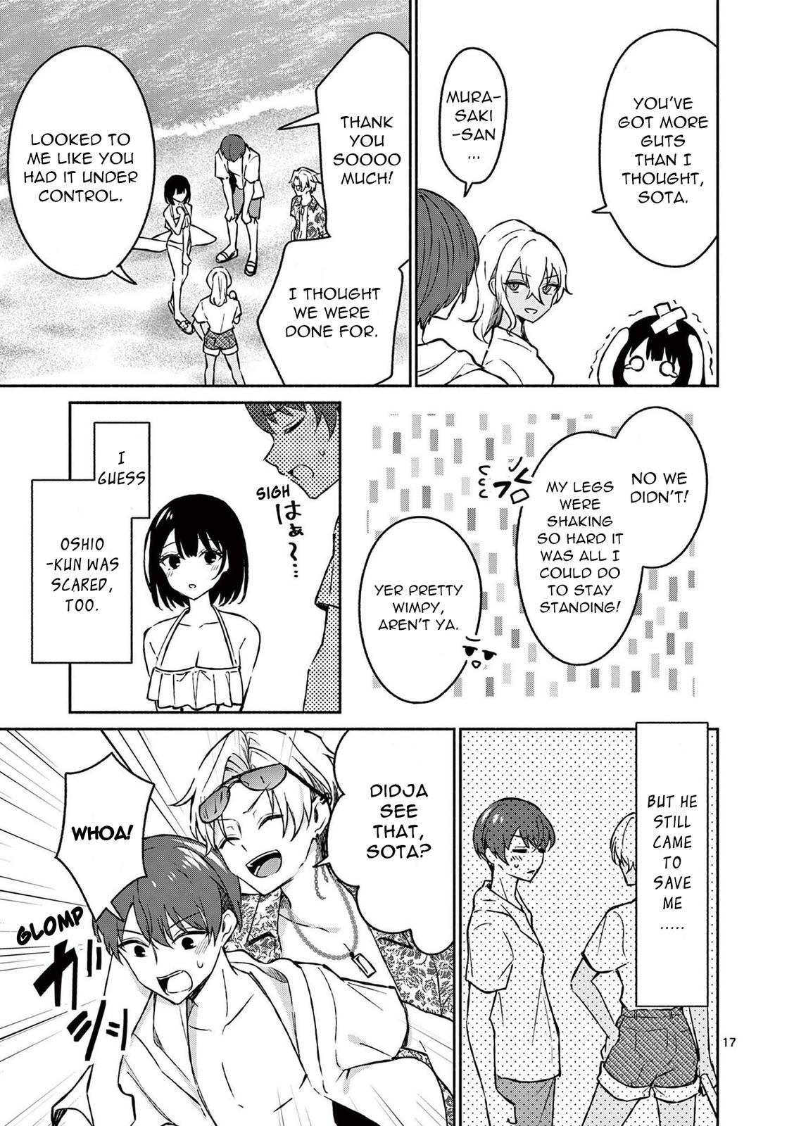 Shiotaiou no Sato-san ga Ore ni dake Amai Chapter 31 - Page 17