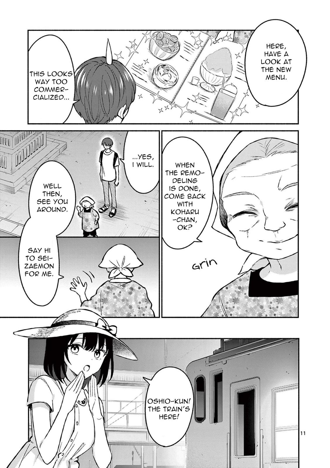 Shiotaiou no Sato-san ga Ore ni dake Amai Chapter 32 - Page 11
