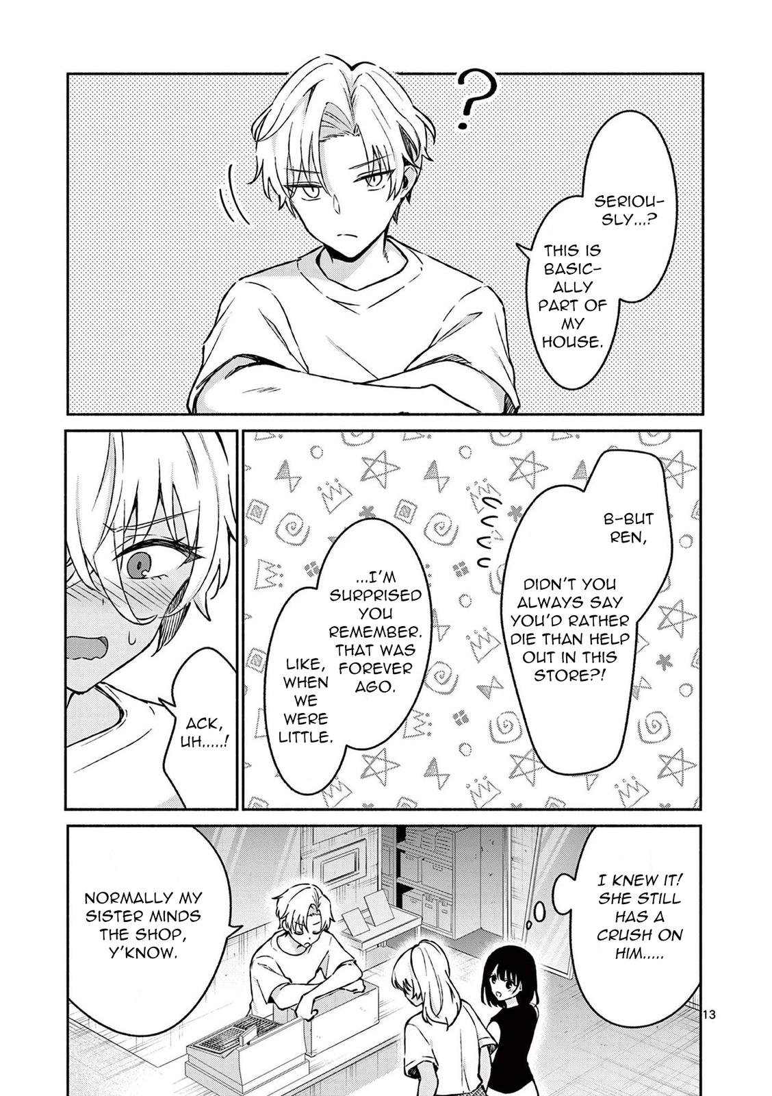 Shiotaiou no Sato-san ga Ore ni dake Amai Chapter 34 - Page 13