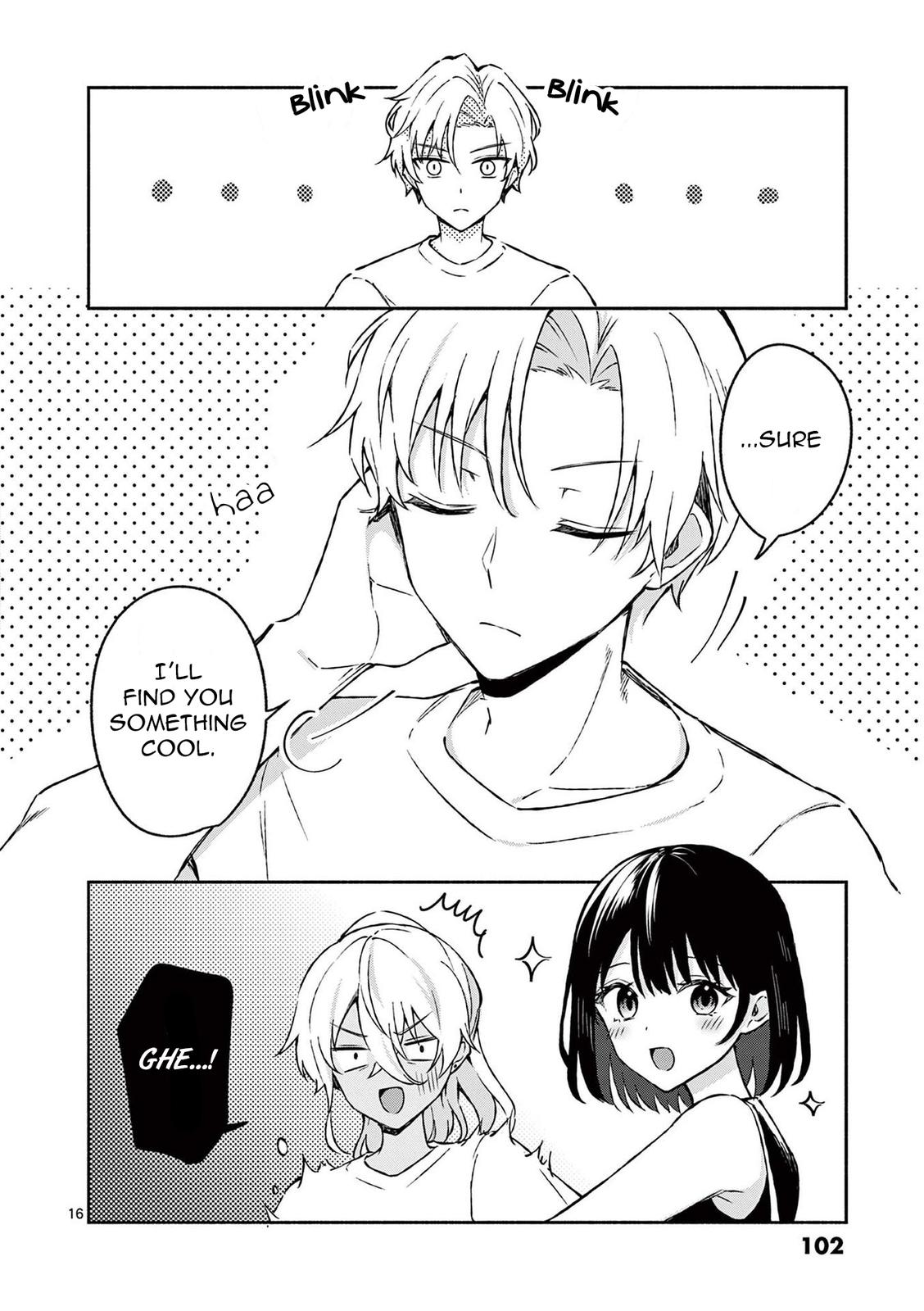 Shiotaiou no Sato-san ga Ore ni dake Amai Chapter 34 - Page 16