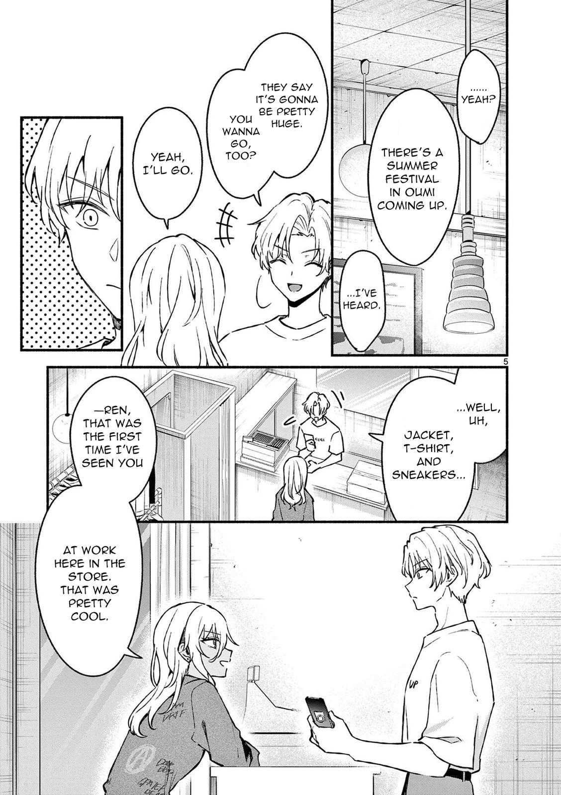 Shiotaiou no Sato-san ga Ore ni dake Amai Chapter 35 - Page 5