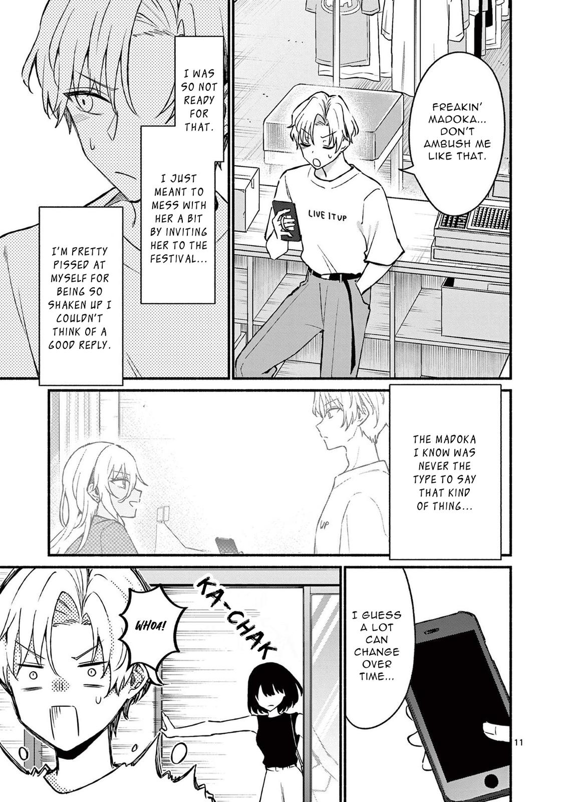 Shiotaiou no Sato-san ga Ore ni dake Amai Chapter 35 - Page 11