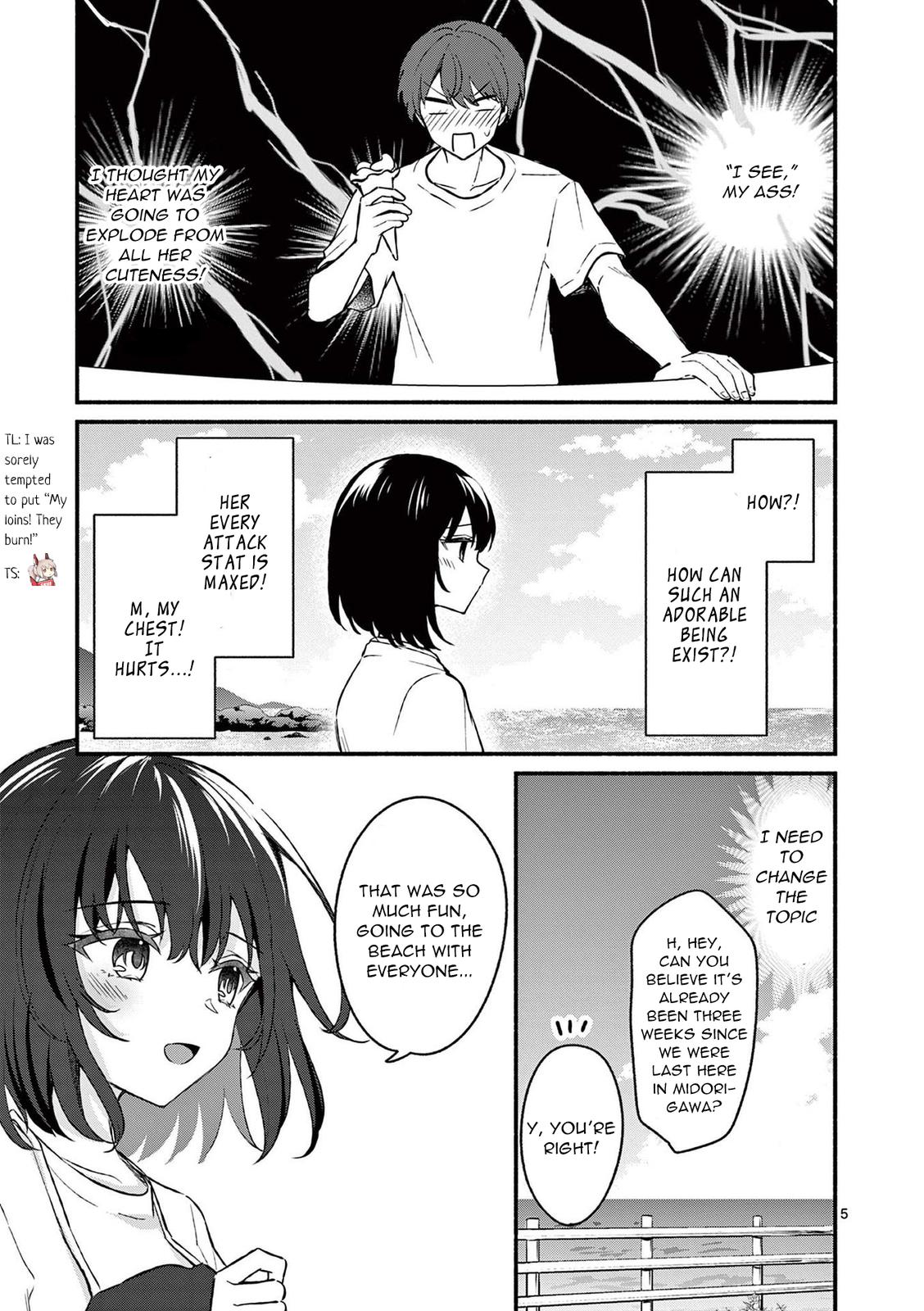 Shiotaiou no Sato-san ga Ore ni dake Amai Chapter 38 - Page 5