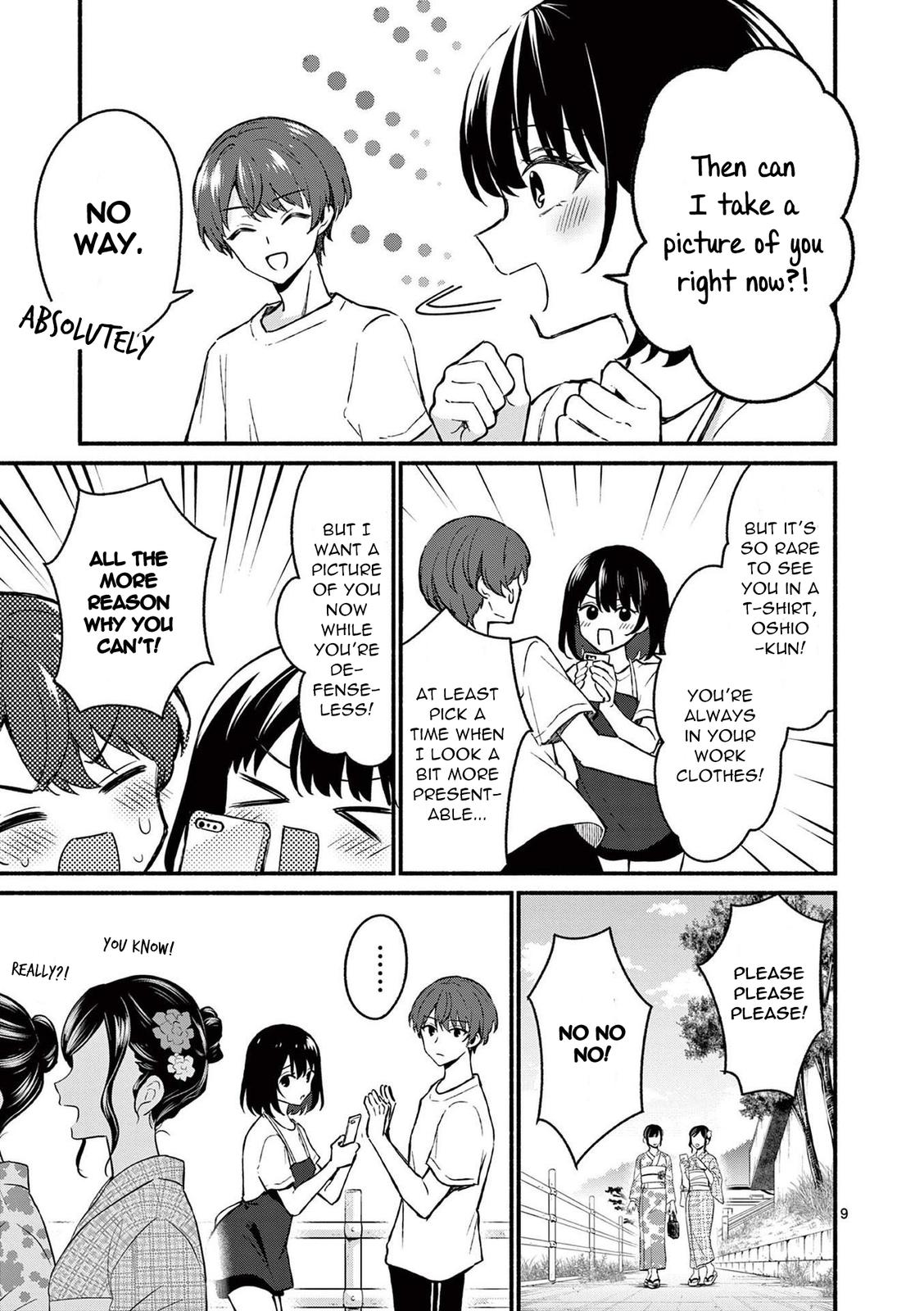 Shiotaiou no Sato-san ga Ore ni dake Amai Chapter 38 - Page 9