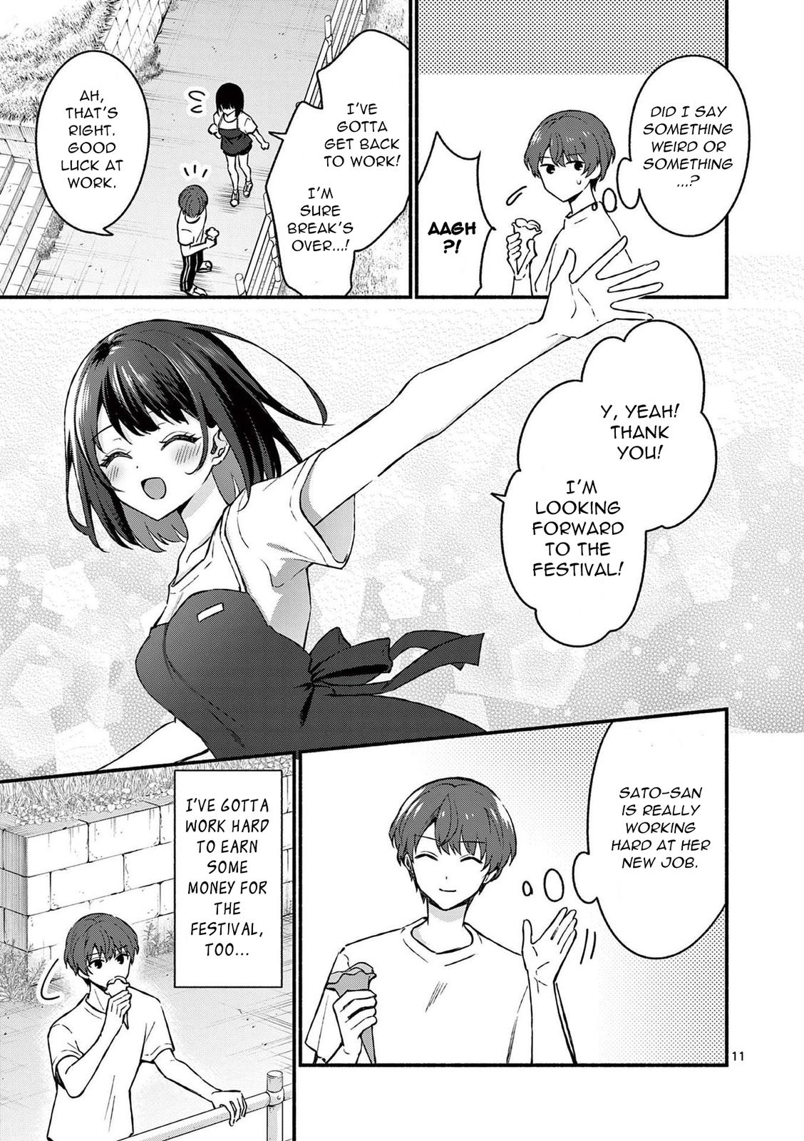 Shiotaiou no Sato-san ga Ore ni dake Amai Chapter 38 - Page 11