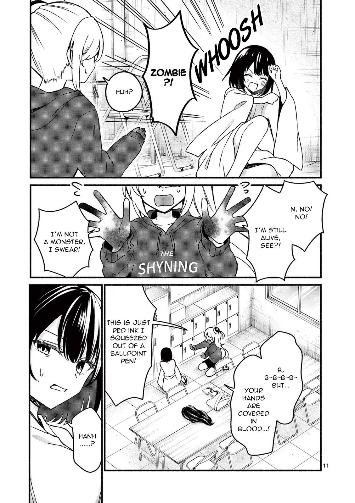 Shiotaiou no Sato-san ga Ore ni dake Amai Chapter 40 - Page 11