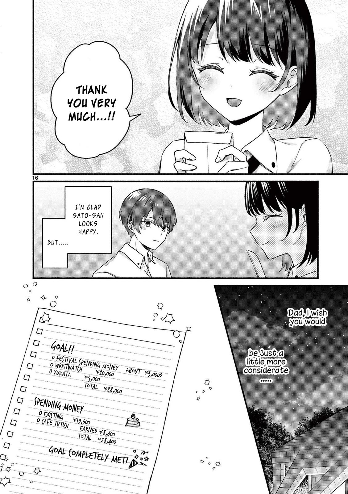 Shiotaiou no Sato-san ga Ore ni dake Amai Chapter 45 - Page 16