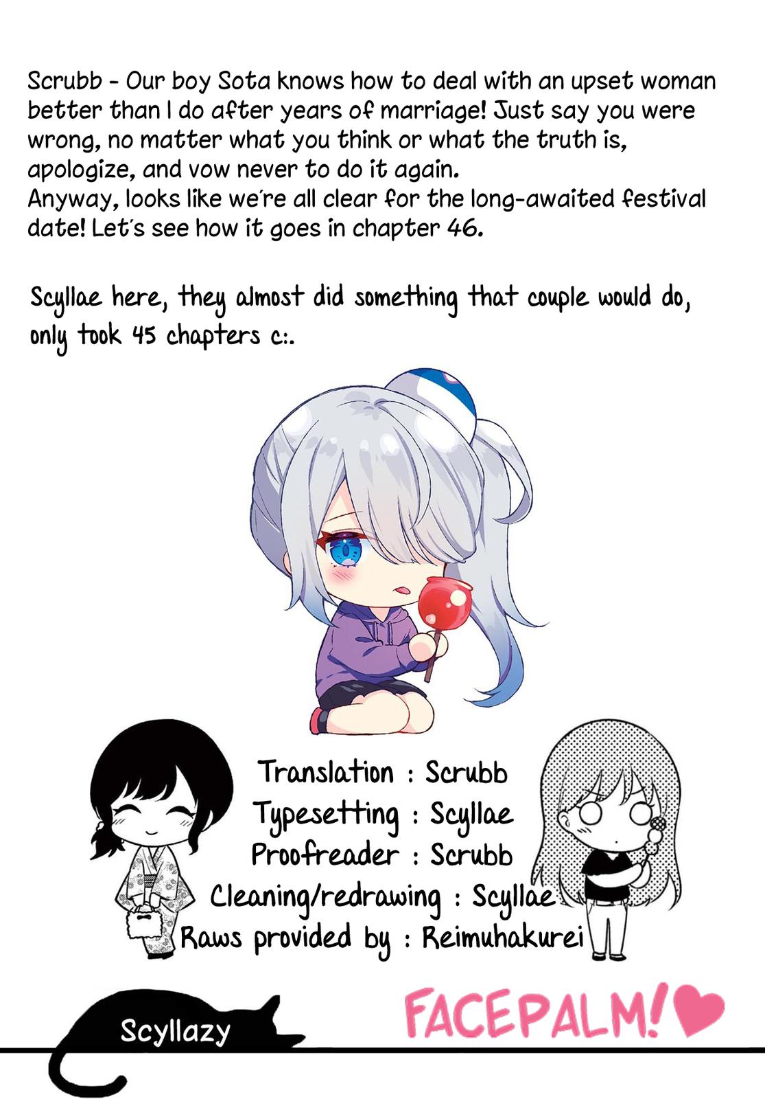 Shiotaiou no Sato-san ga Ore ni dake Amai Chapter 45 - Page 17