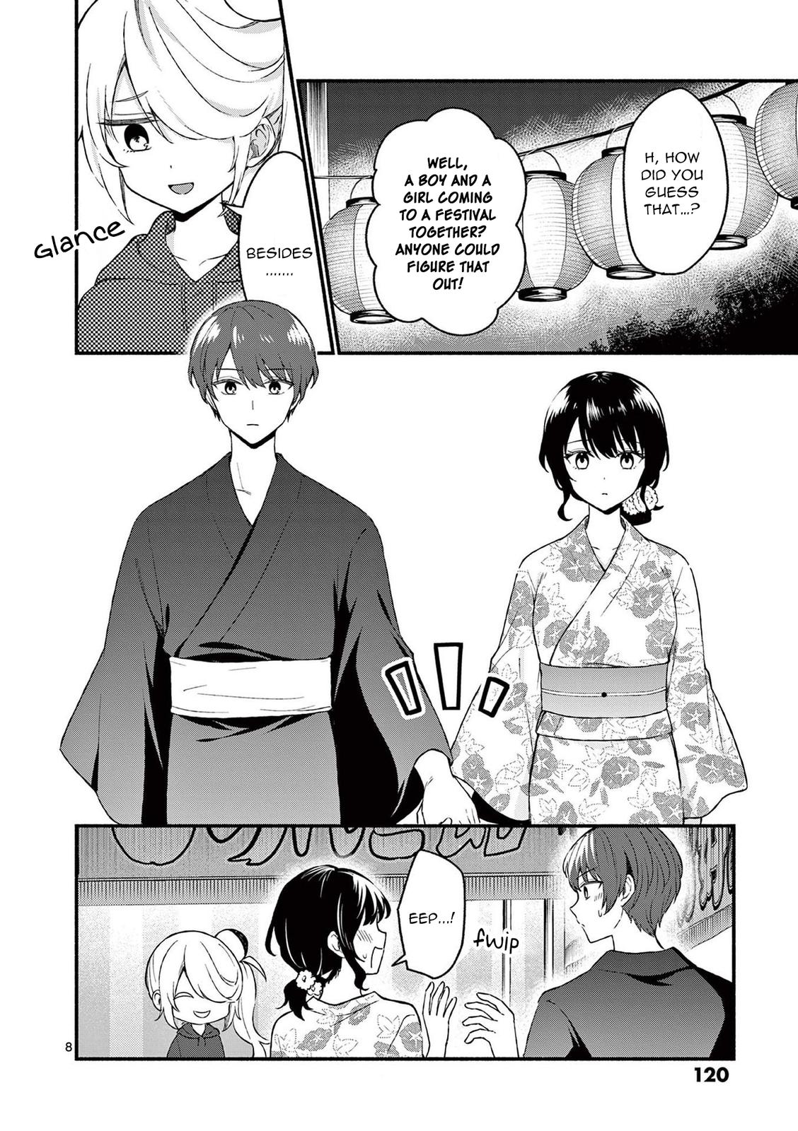 Shiotaiou no Sato-san ga Ore ni dake Amai Chapter 46 - Page 8