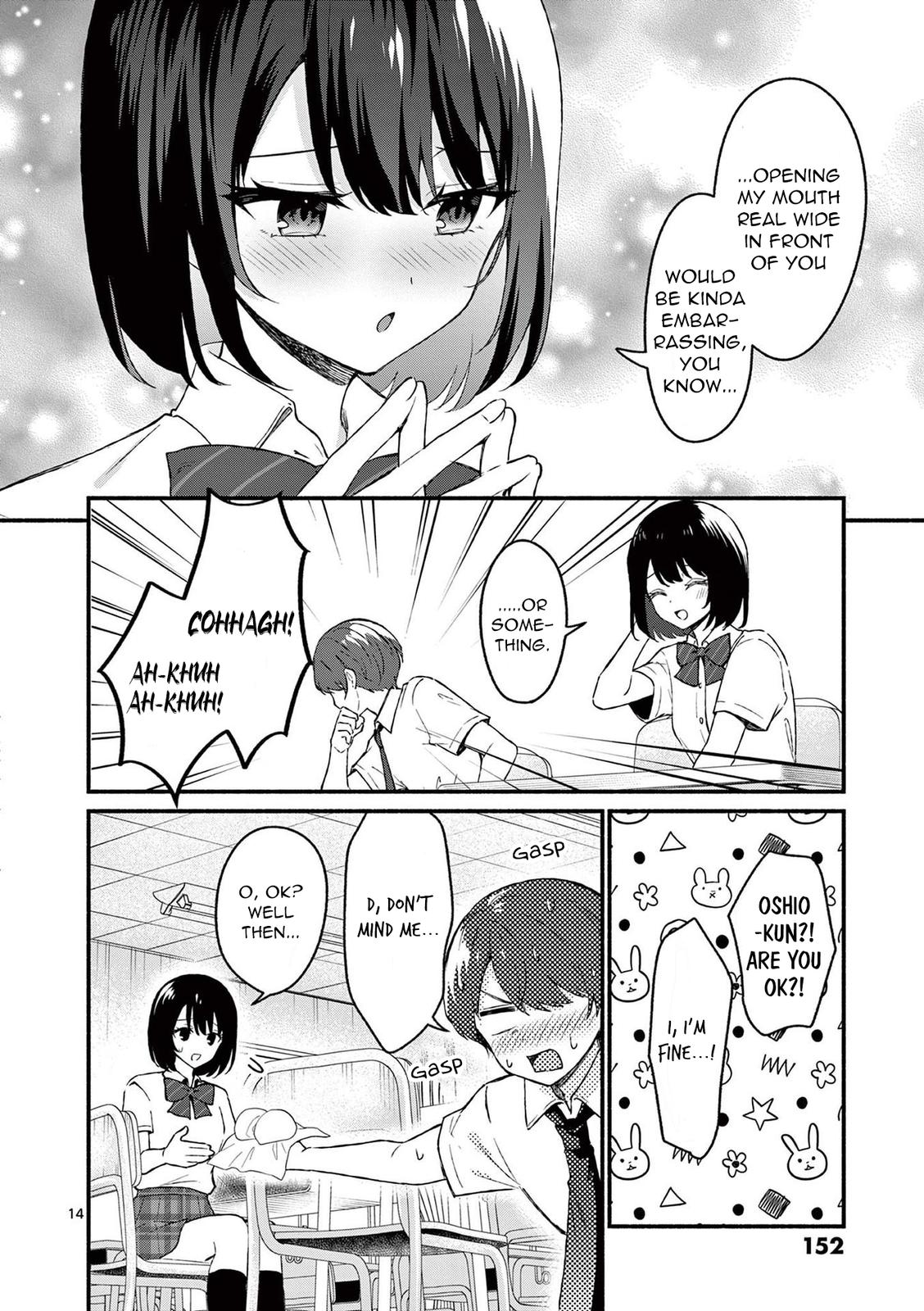 Shiotaiou no Sato-san ga Ore ni dake Amai Chapter 47 - Page 14