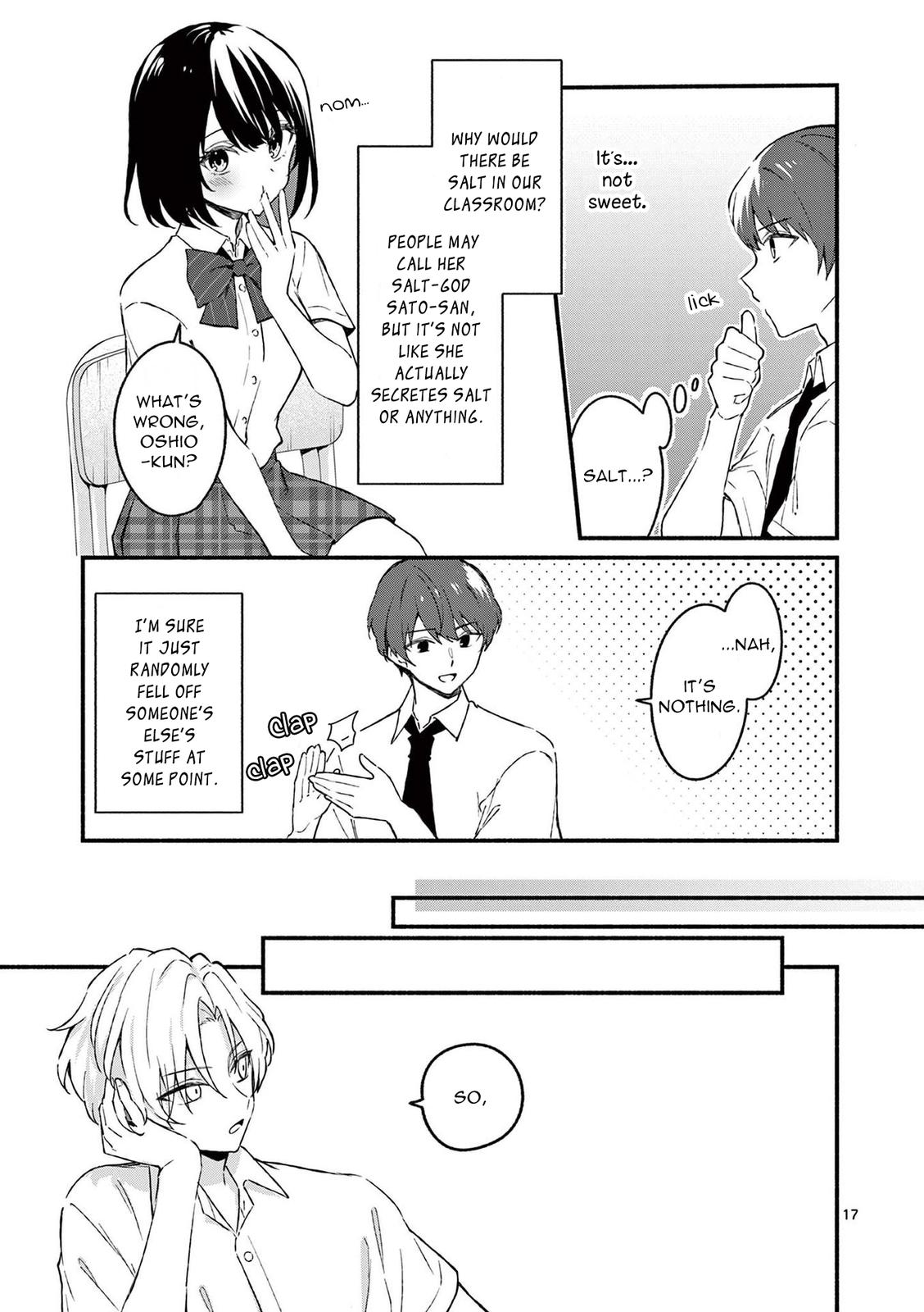 Shiotaiou no Sato-san ga Ore ni dake Amai Chapter 47 - Page 17
