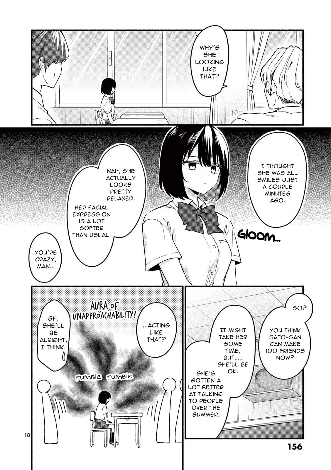 Shiotaiou no Sato-san ga Ore ni dake Amai Chapter 47 - Page 18