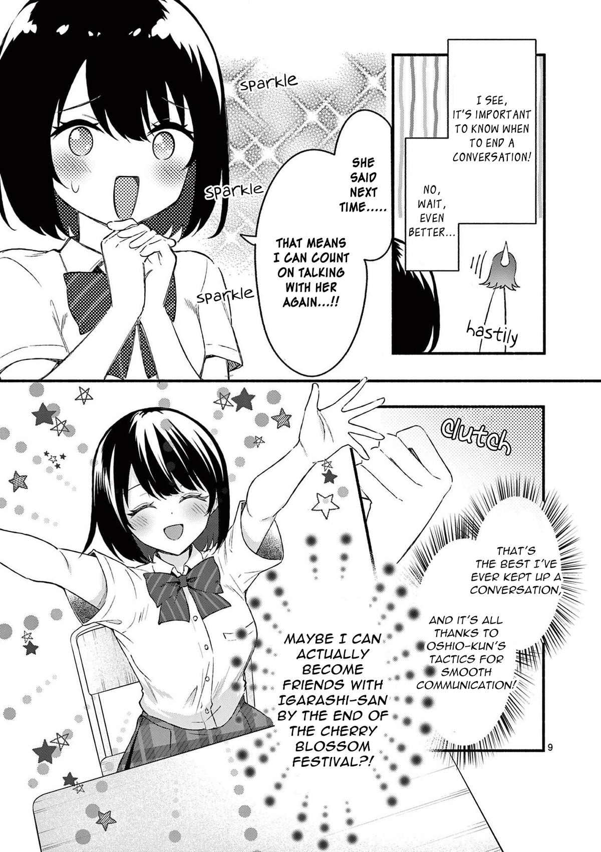 Shiotaiou no Sato-san ga Ore ni dake Amai Chapter 48 - Page 9