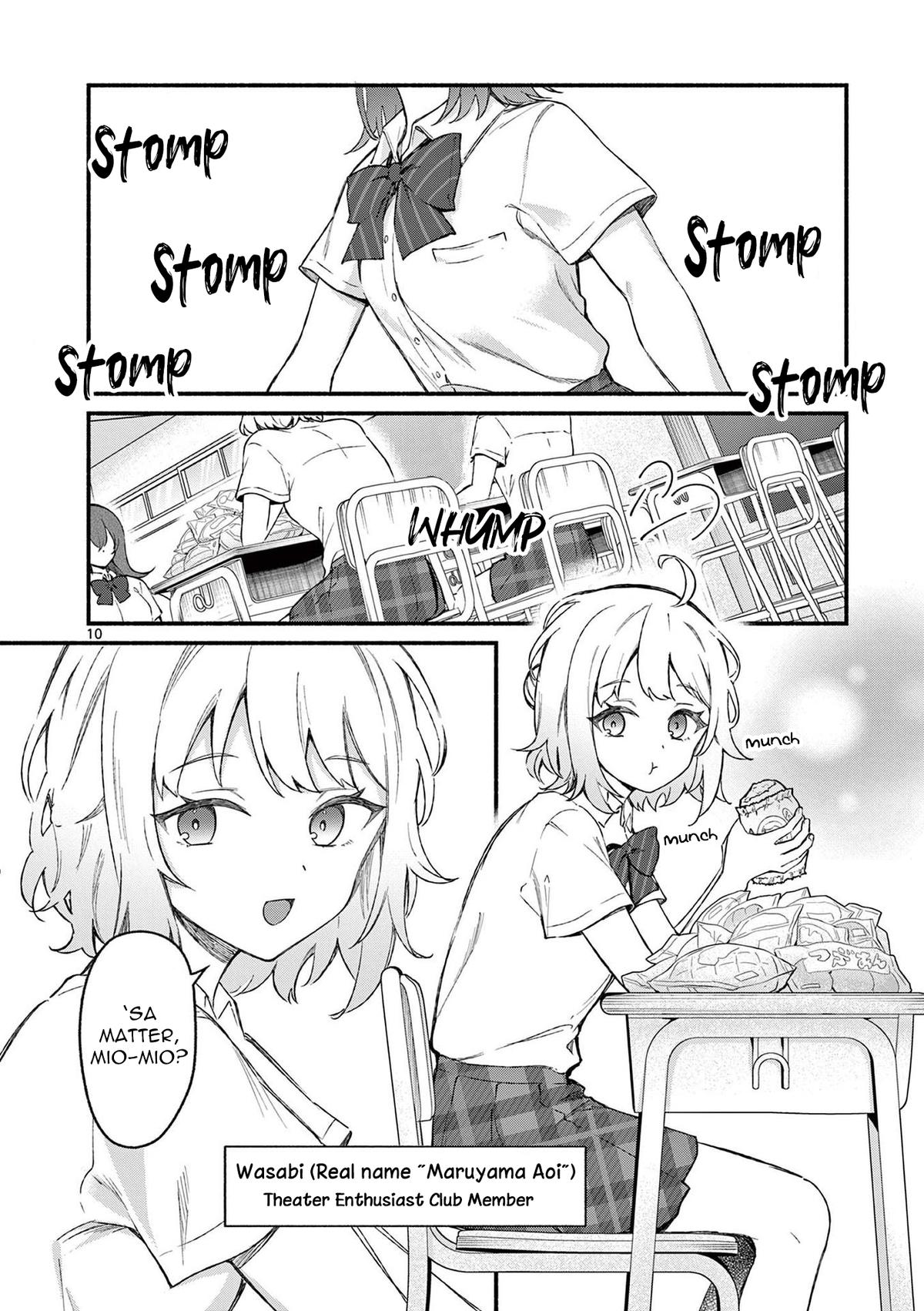 Shiotaiou no Sato-san ga Ore ni dake Amai Chapter 48 - Page 10