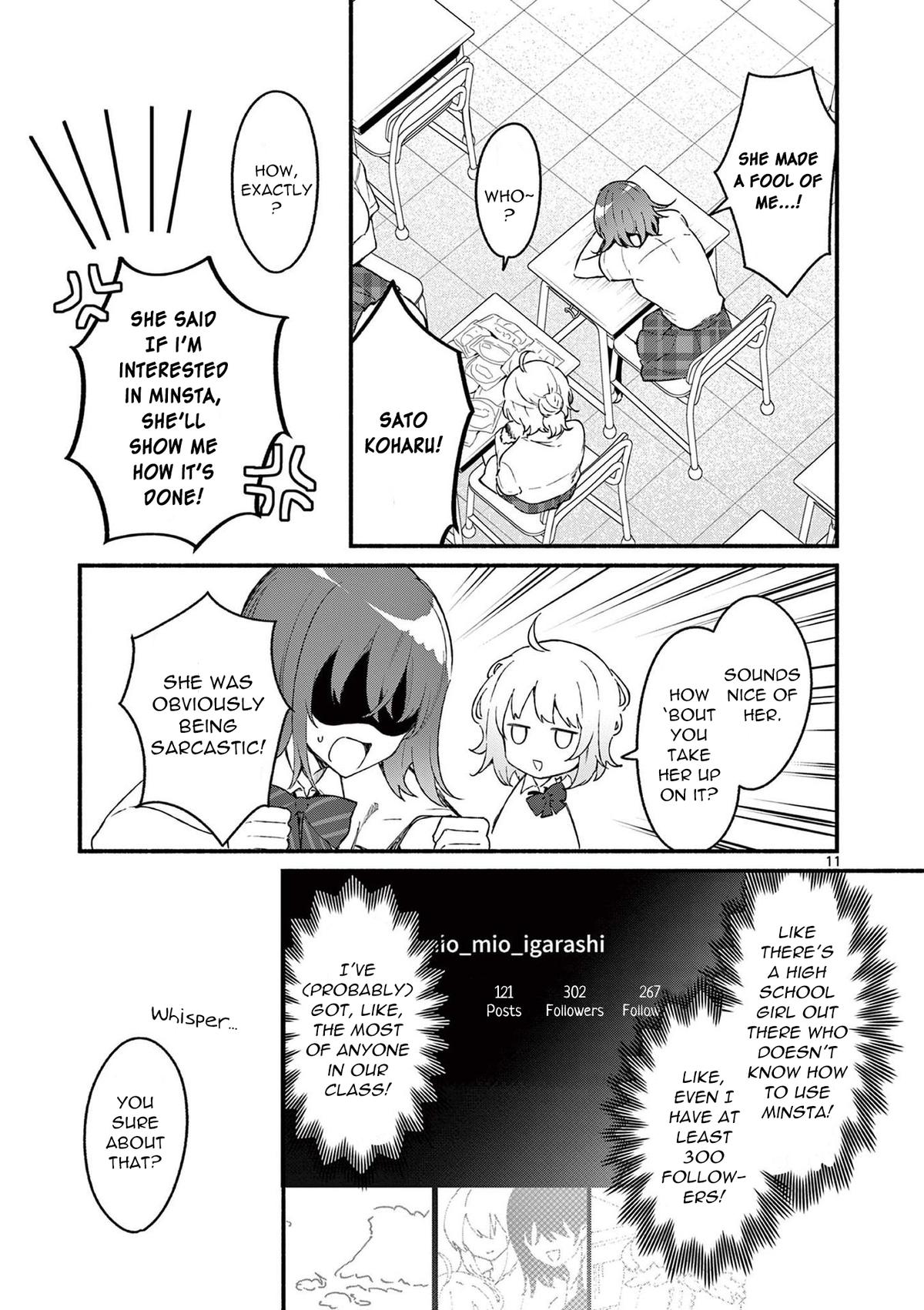 Shiotaiou no Sato-san ga Ore ni dake Amai Chapter 48 - Page 11