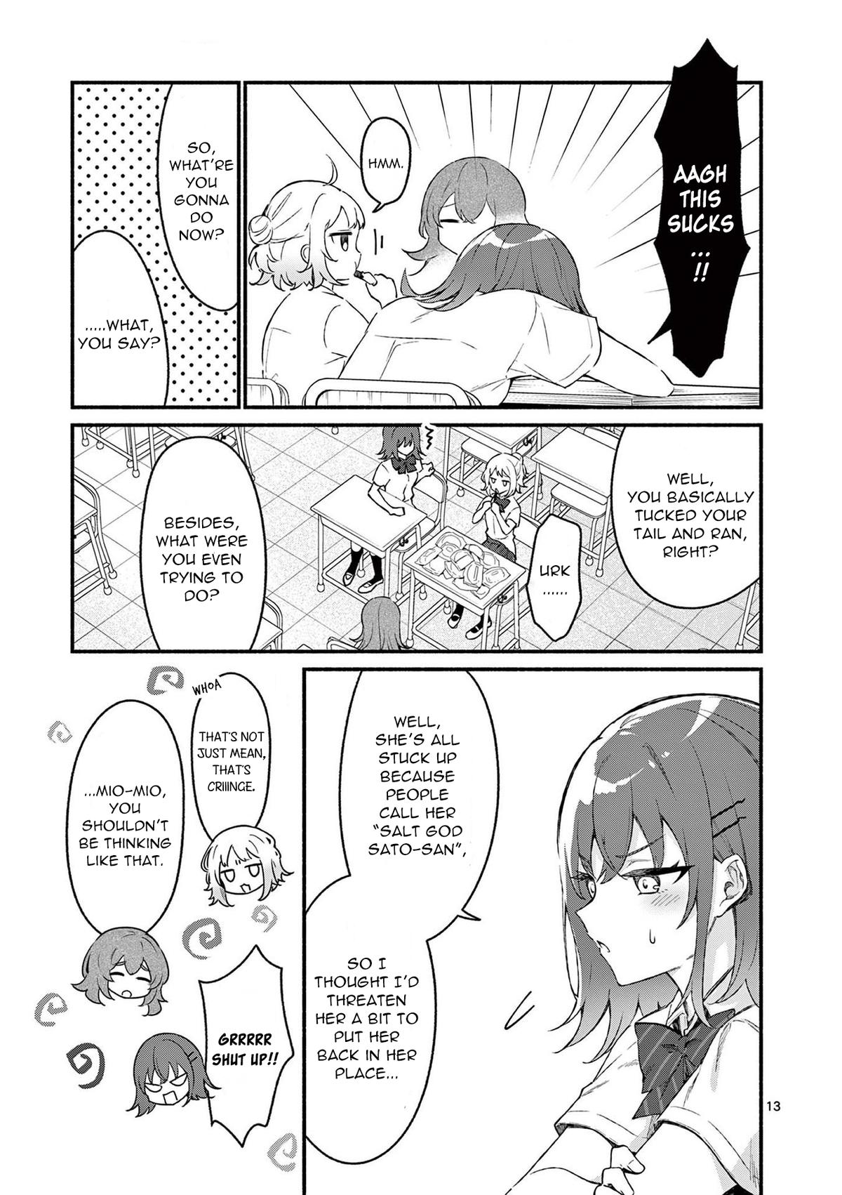 Shiotaiou no Sato-san ga Ore ni dake Amai Chapter 48 - Page 13