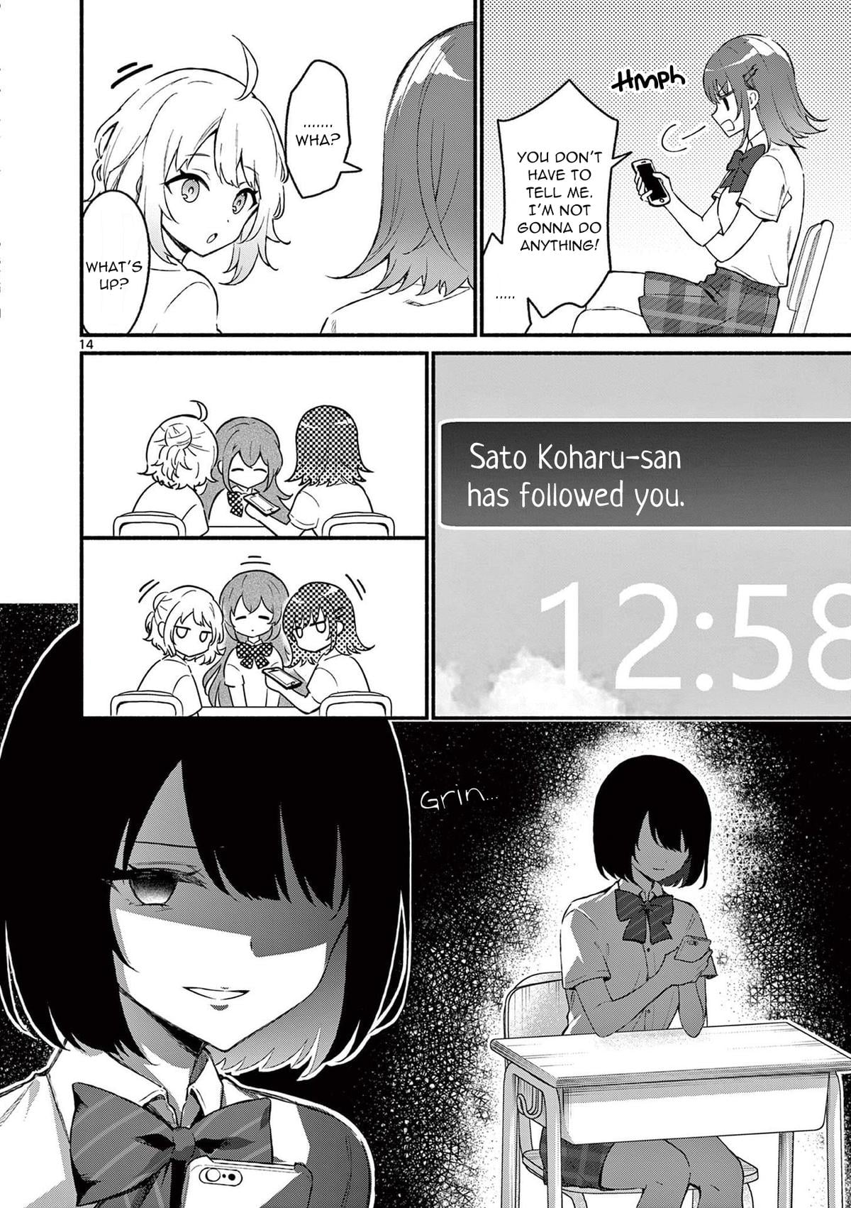 Shiotaiou no Sato-san ga Ore ni dake Amai Chapter 48 - Page 14