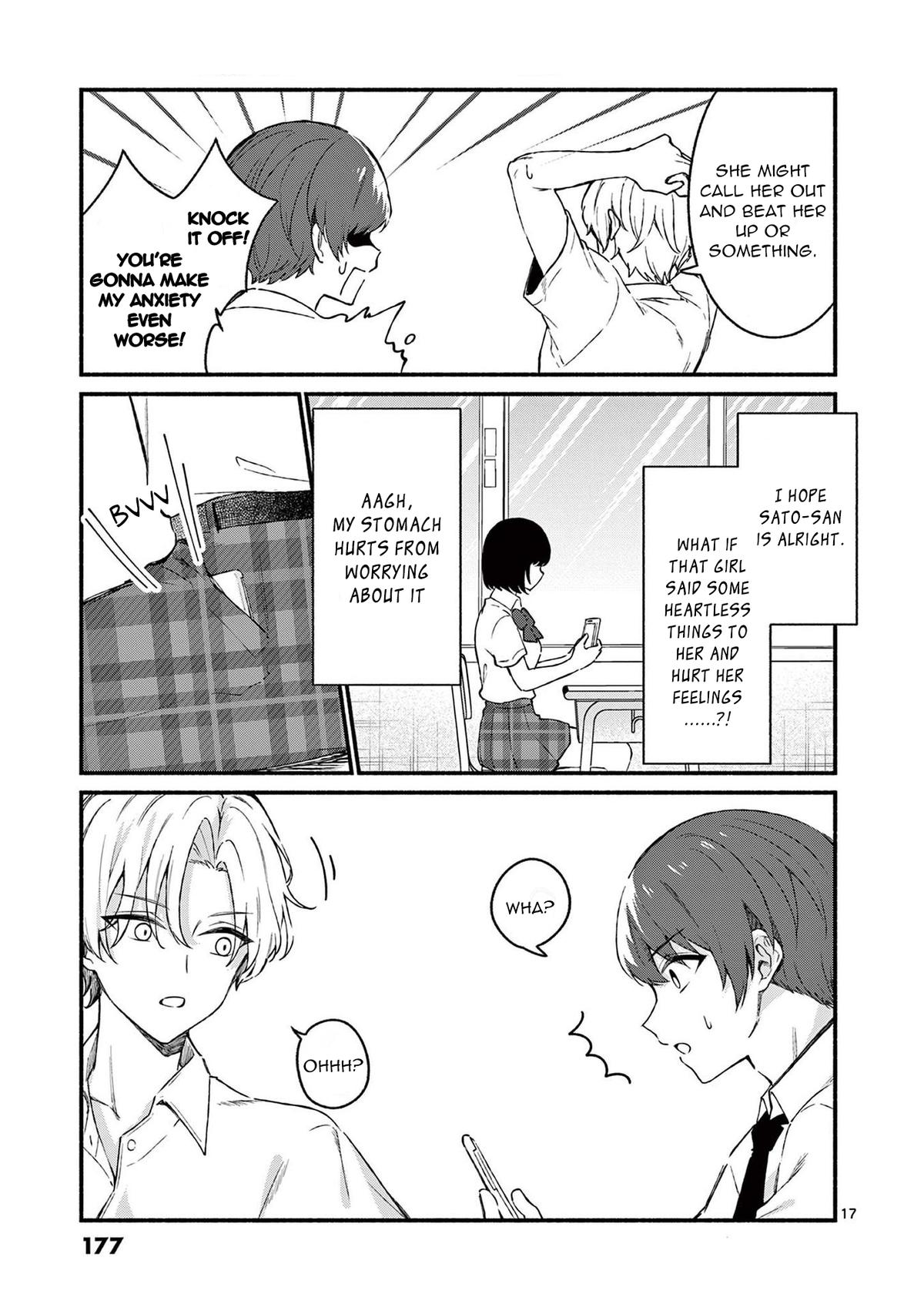 Shiotaiou no Sato-san ga Ore ni dake Amai Chapter 48 - Page 17