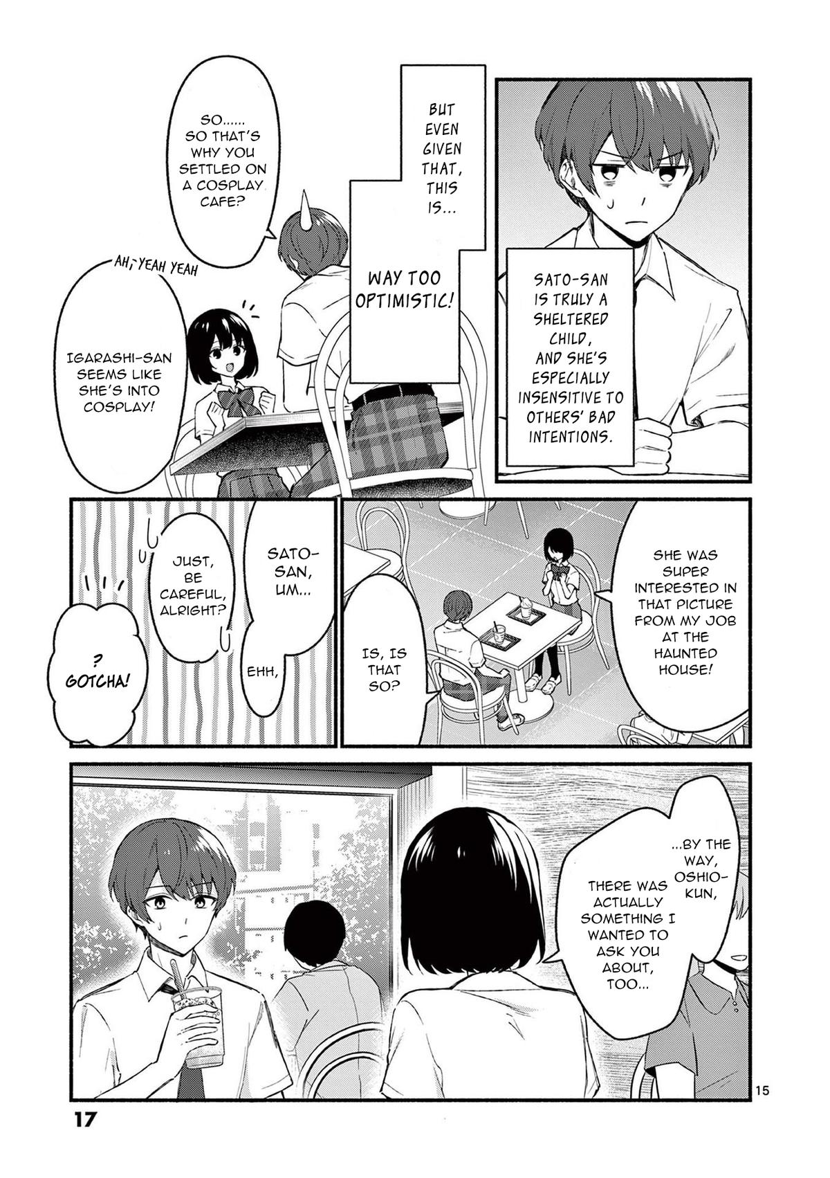 Shiotaiou no Sato-san ga Ore ni dake Amai Chapter 49 - Page 15